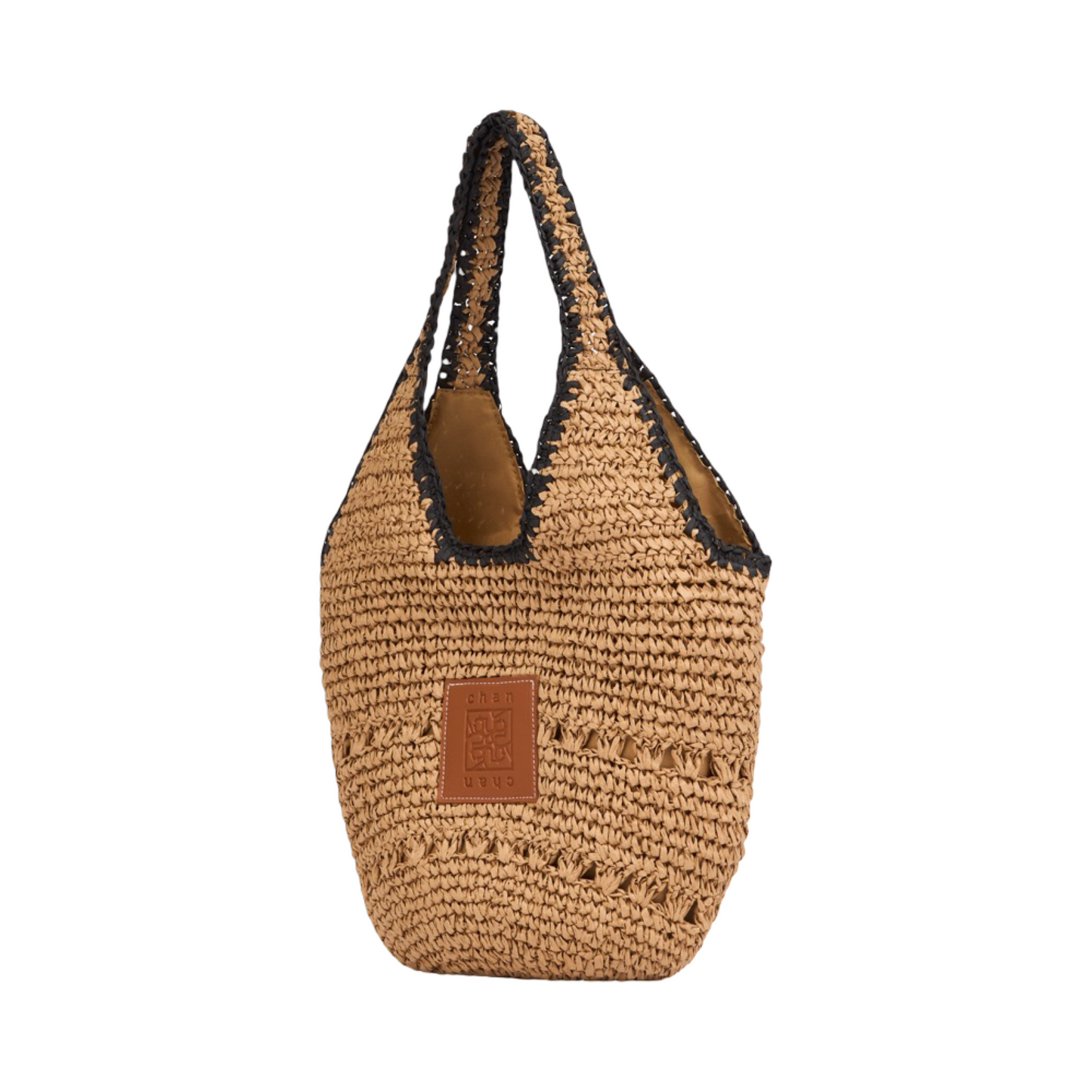 Everyday Earth – Straw Hobo Tote Bag – Brown