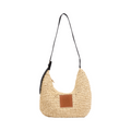 Everyday Earth – Straw Shoulder Bag – Beige