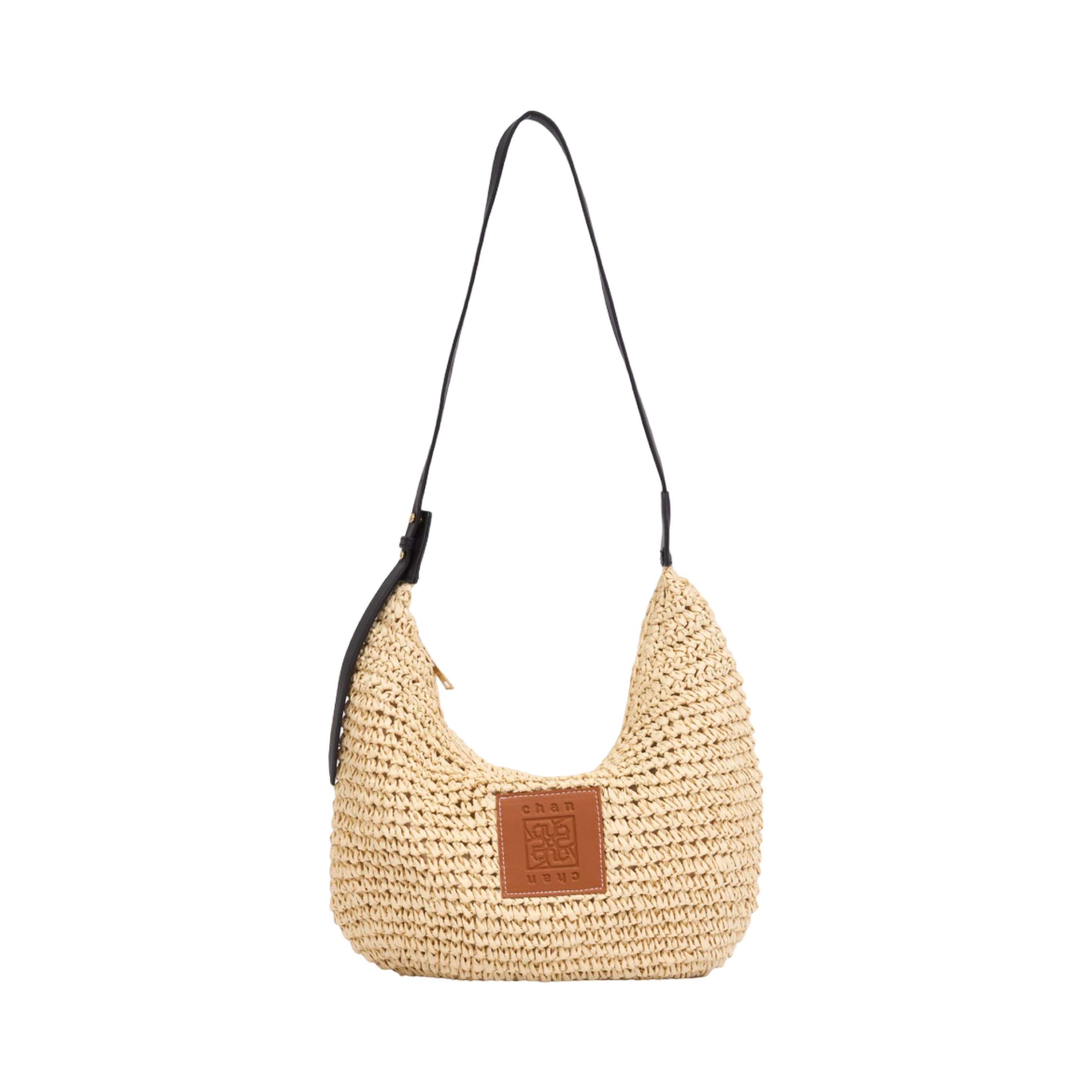 Everyday Earth – Straw Shoulder Bag – Beige