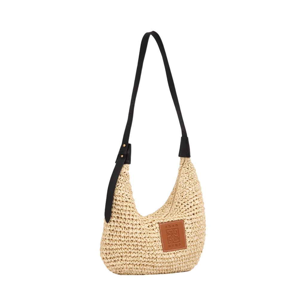 Everyday Earth – Straw Shoulder Bag – Beige