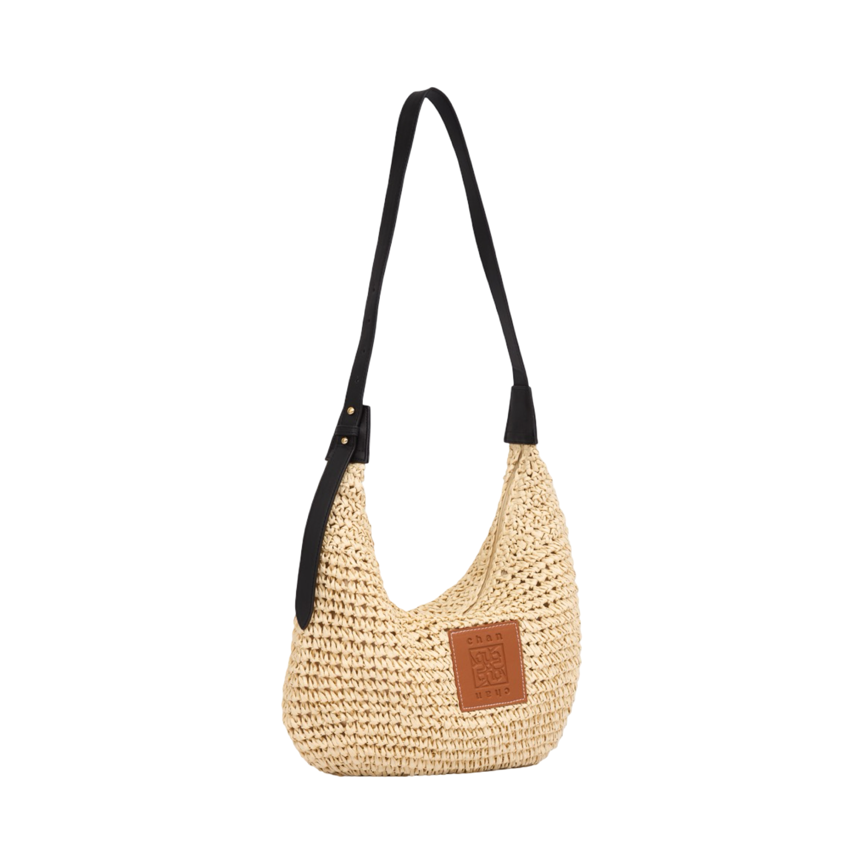 Everyday Earth – Straw Shoulder Bag – Beige