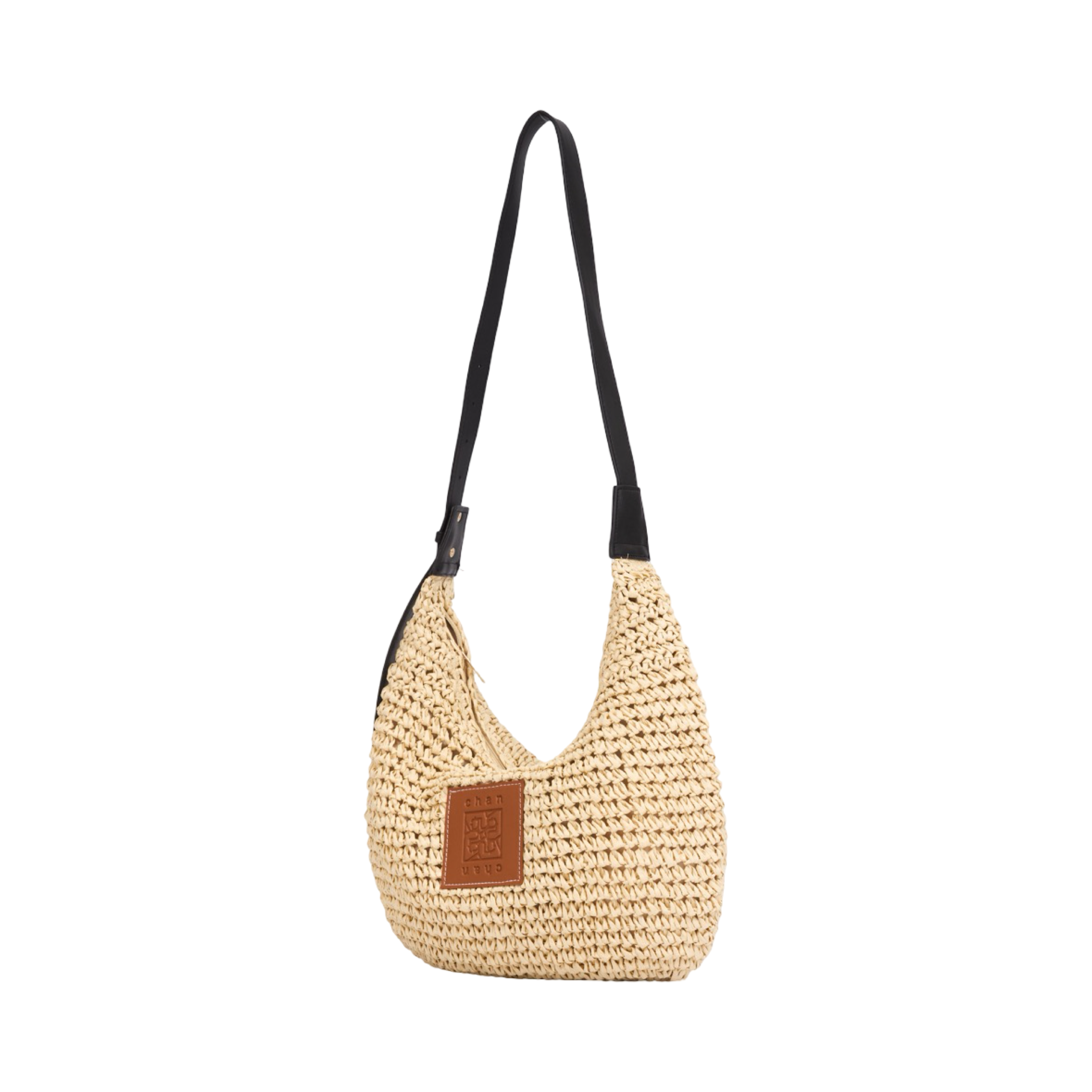 Everyday Earth – Straw Shoulder Bag – Beige