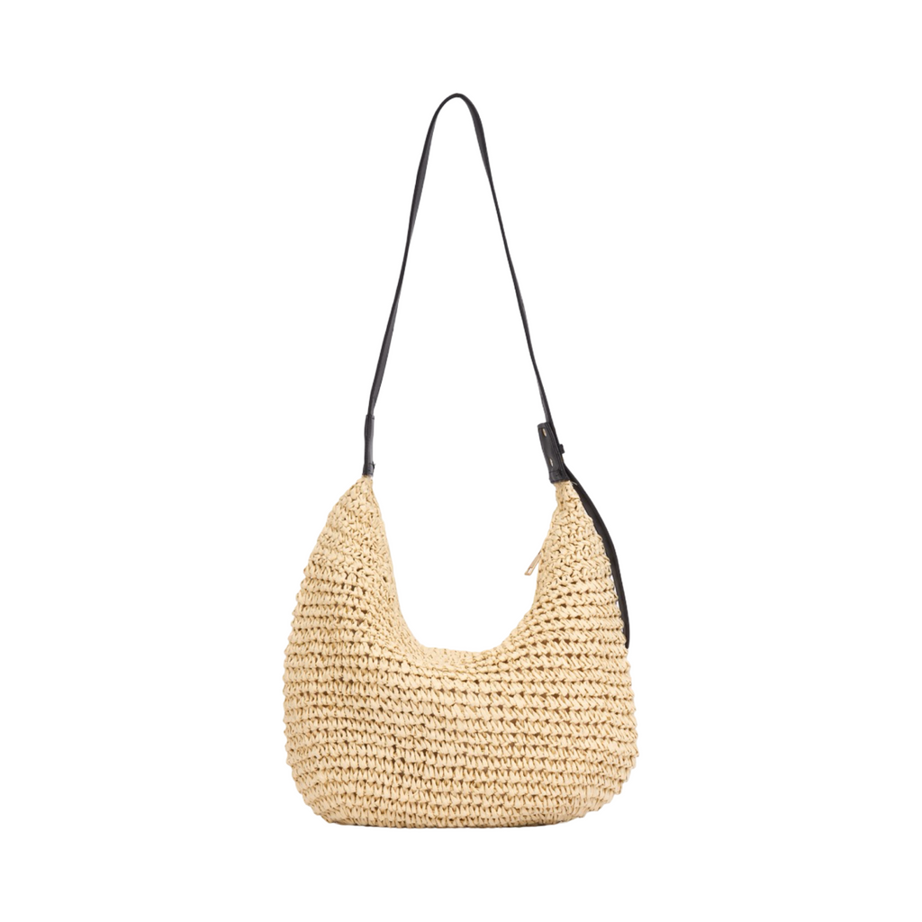 Everyday Earth – Straw Shoulder Bag – Beige