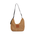 Everyday Earth – Straw Shoulder Bag – Brown