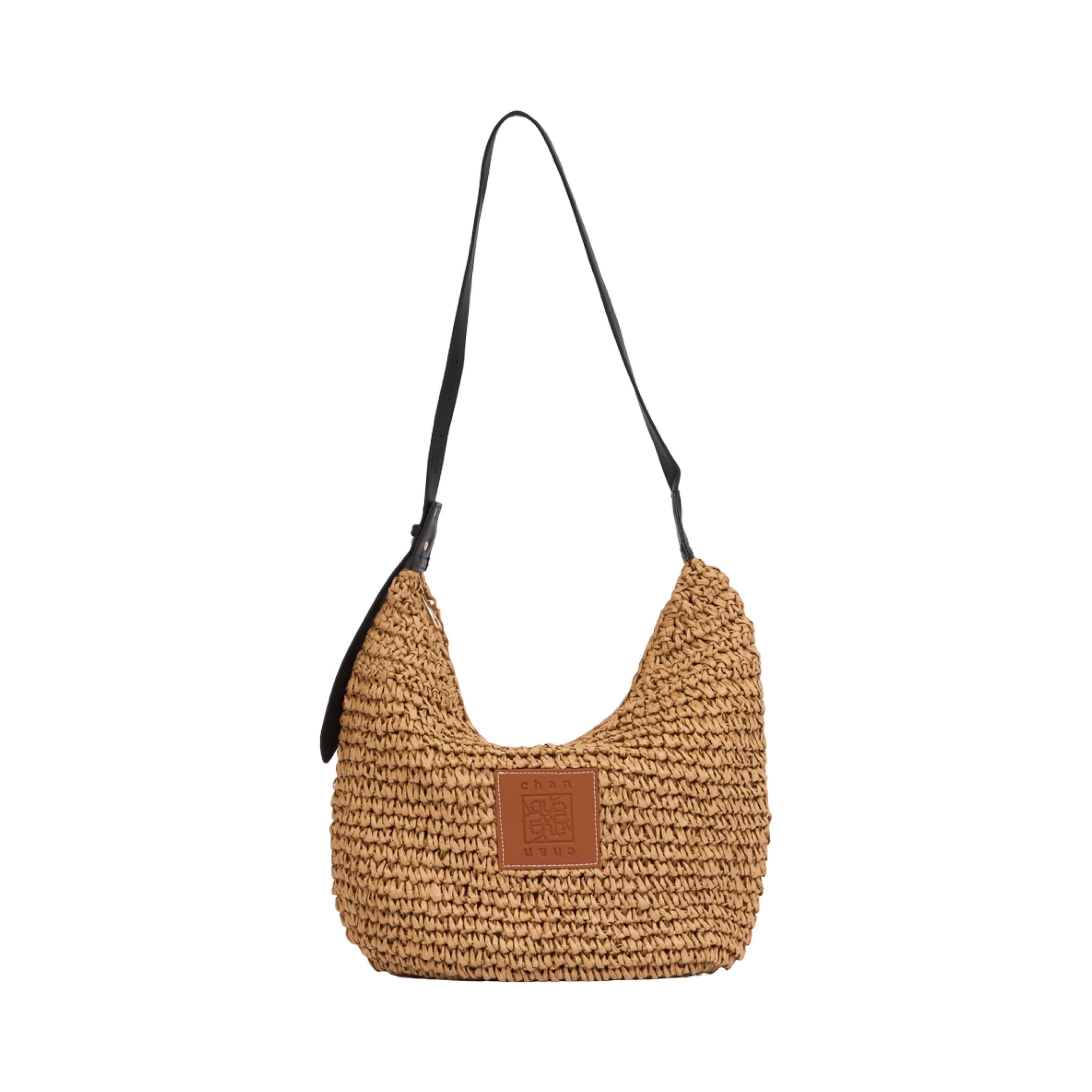 Everyday Earth – Straw Shoulder Bag – Brown