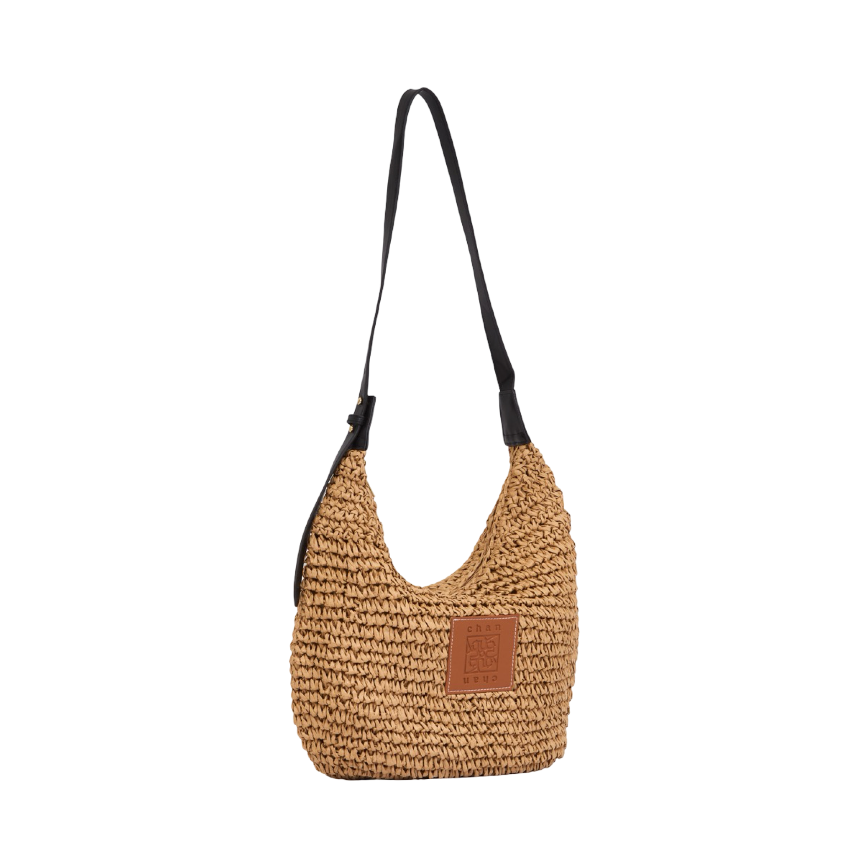 Everyday Earth – Straw Shoulder Bag – Brown