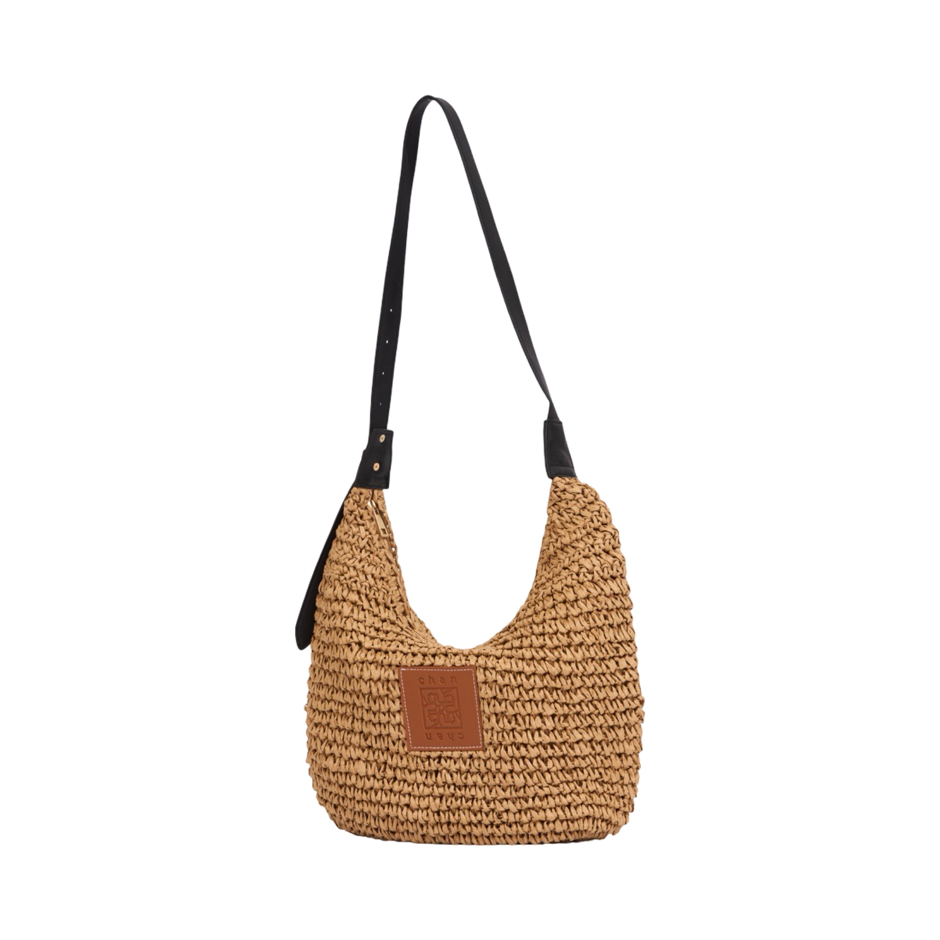 Everyday Earth – Straw Shoulder Bag – Brown