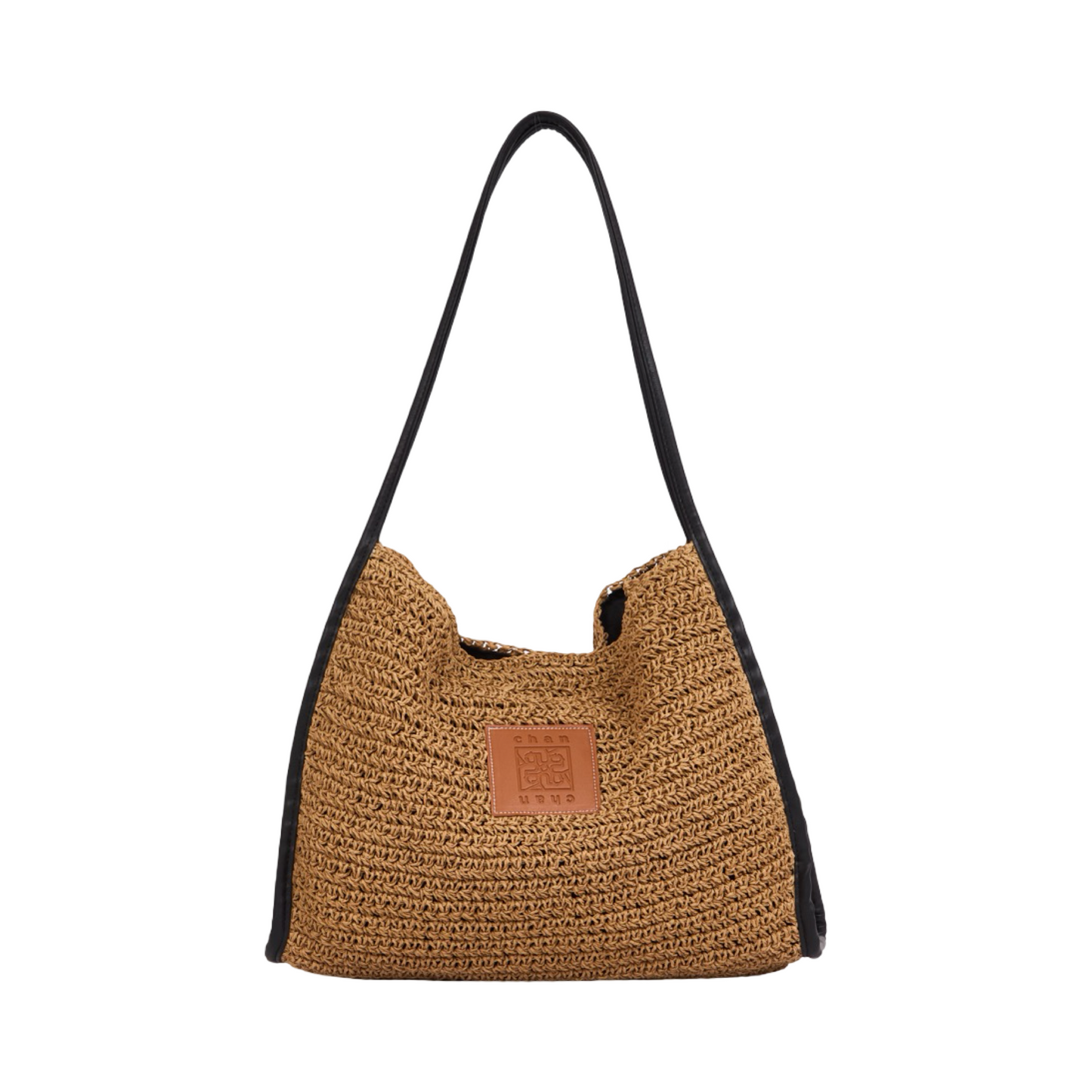Everyday Earth – Straw Tote Bag – Brown