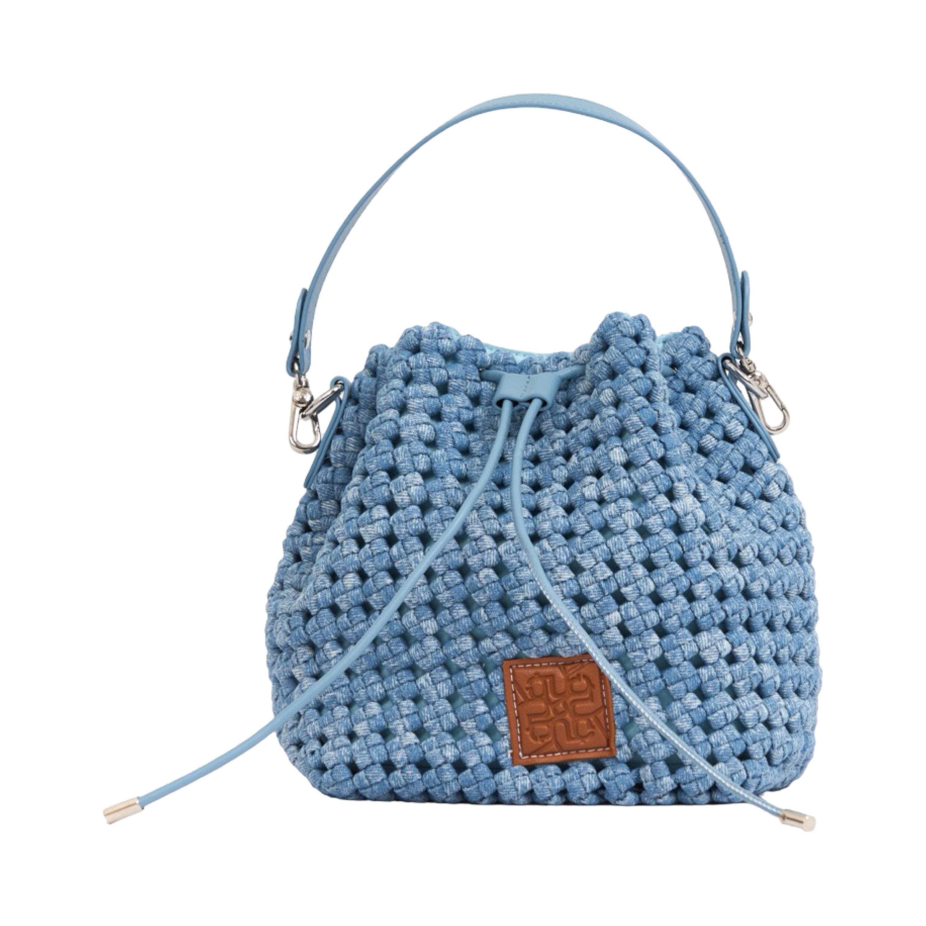 The Blue Nomad - Aire Denim Bucket Bag - Washed