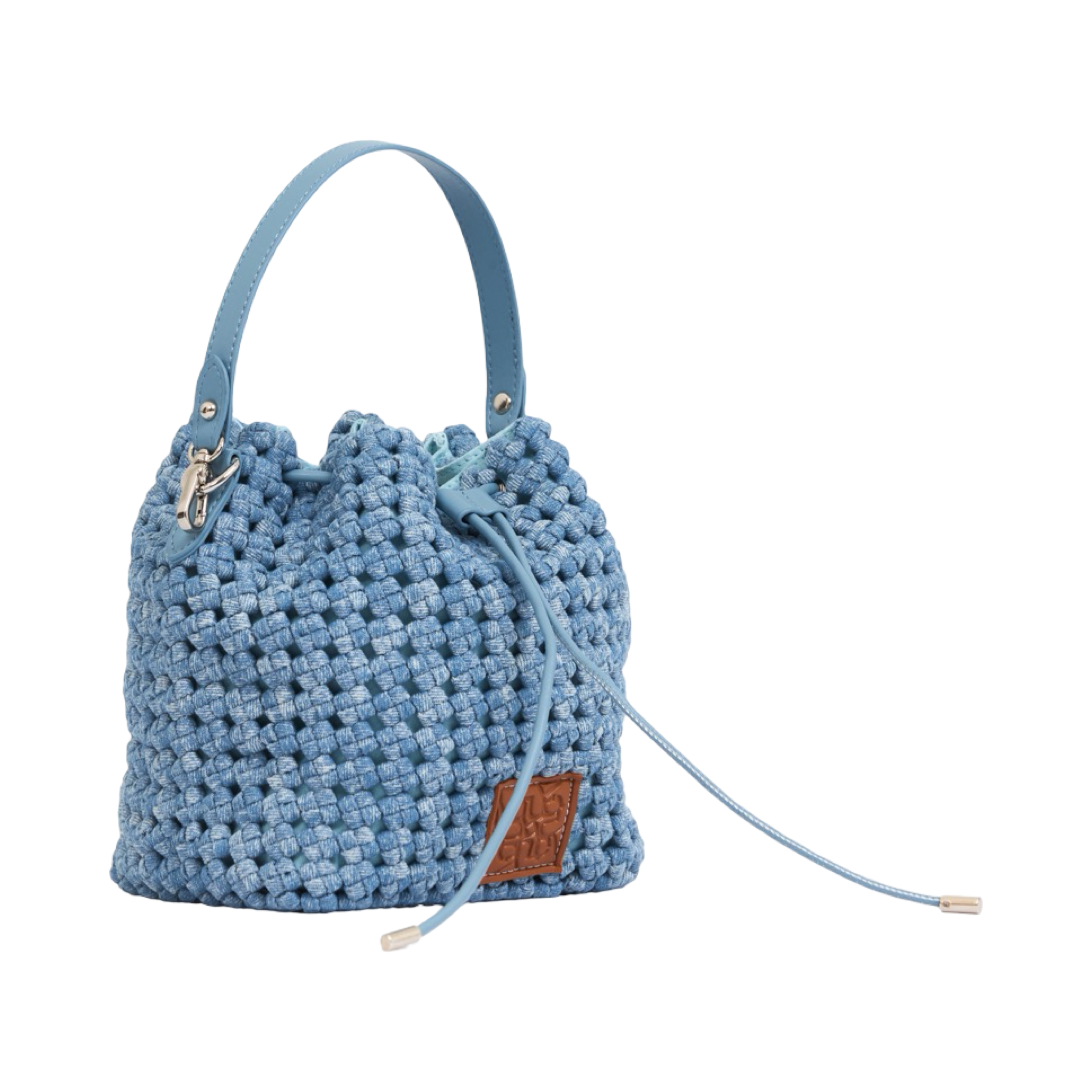 The Blue Nomad - Aire Denim Bucket Bag - Washed