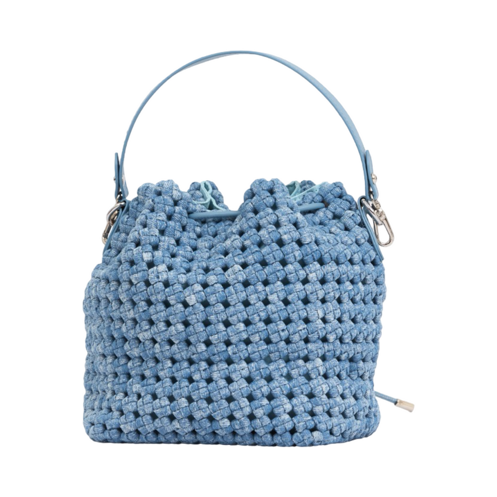 The Blue Nomad - Aire Denim Bucket Bag - Washed