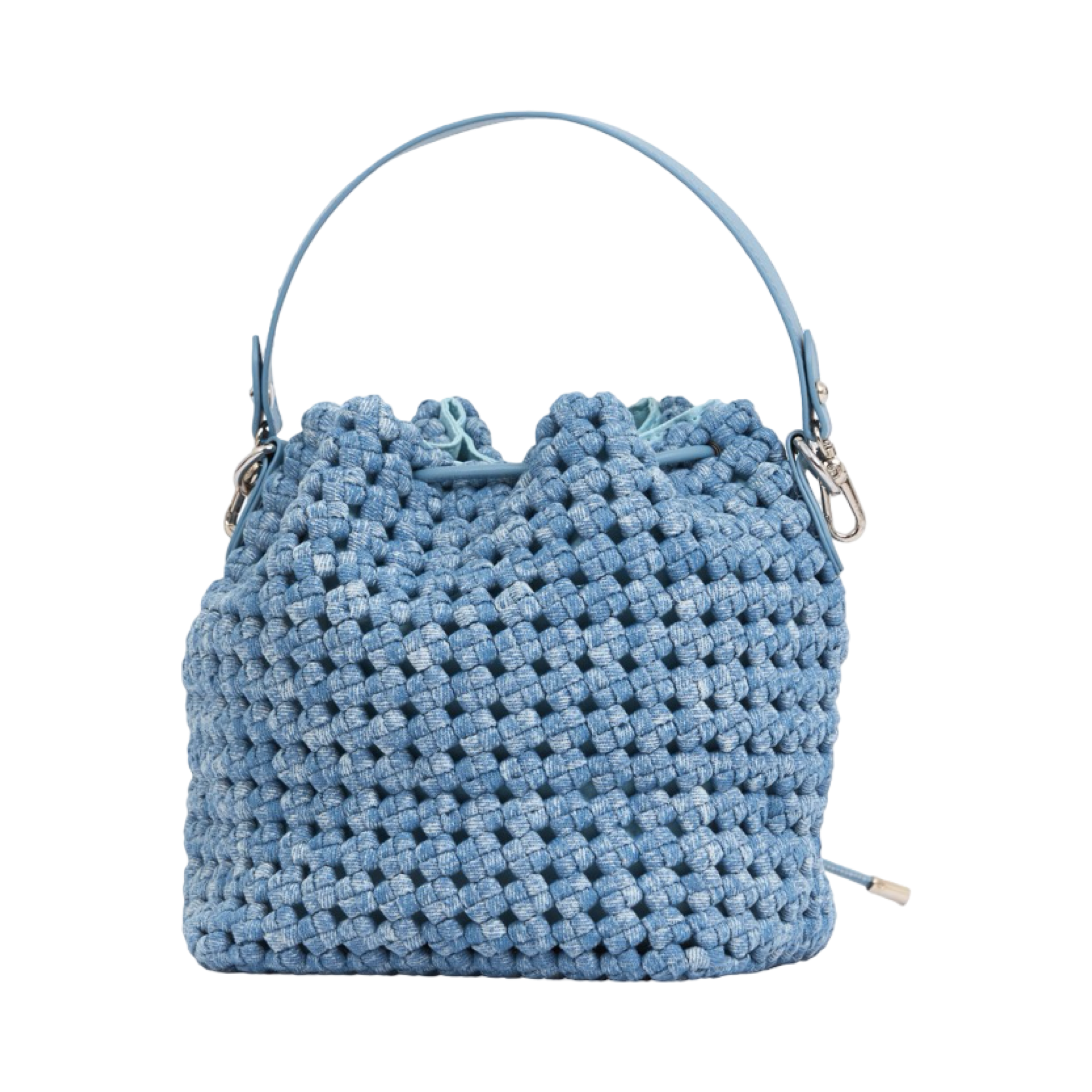 The Blue Nomad - Aire Denim Bucket Bag - Washed