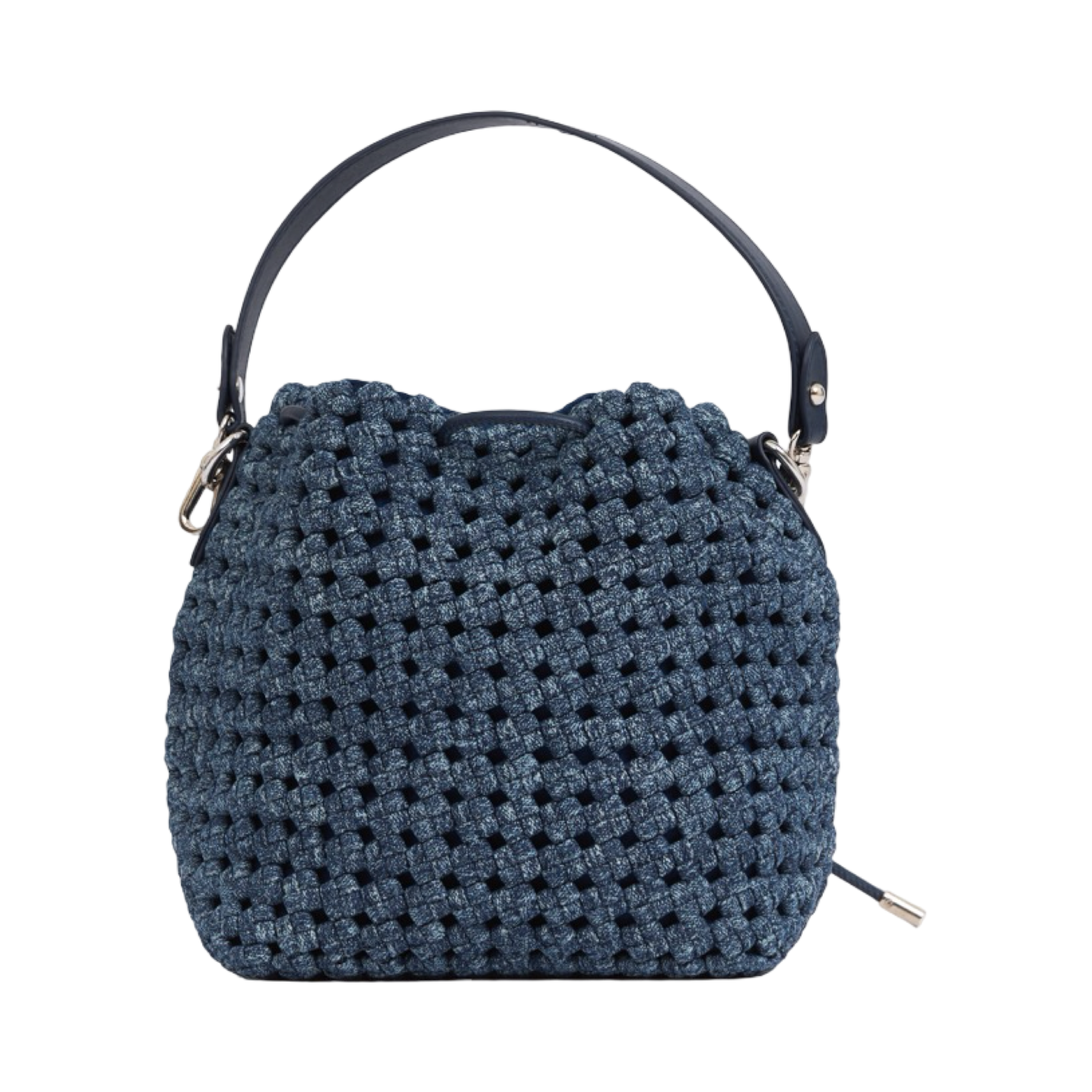The Blue Nomad - Aire Denim Bucket Bag - Deep Fade