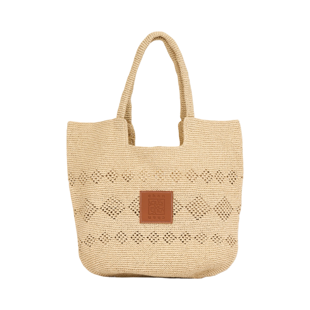 Everyday Earth – Natural Crochet Tote Bag – Beige