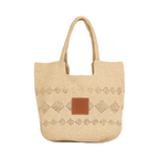 Everyday Earth – Natural Crochet Tote Bag – Beige