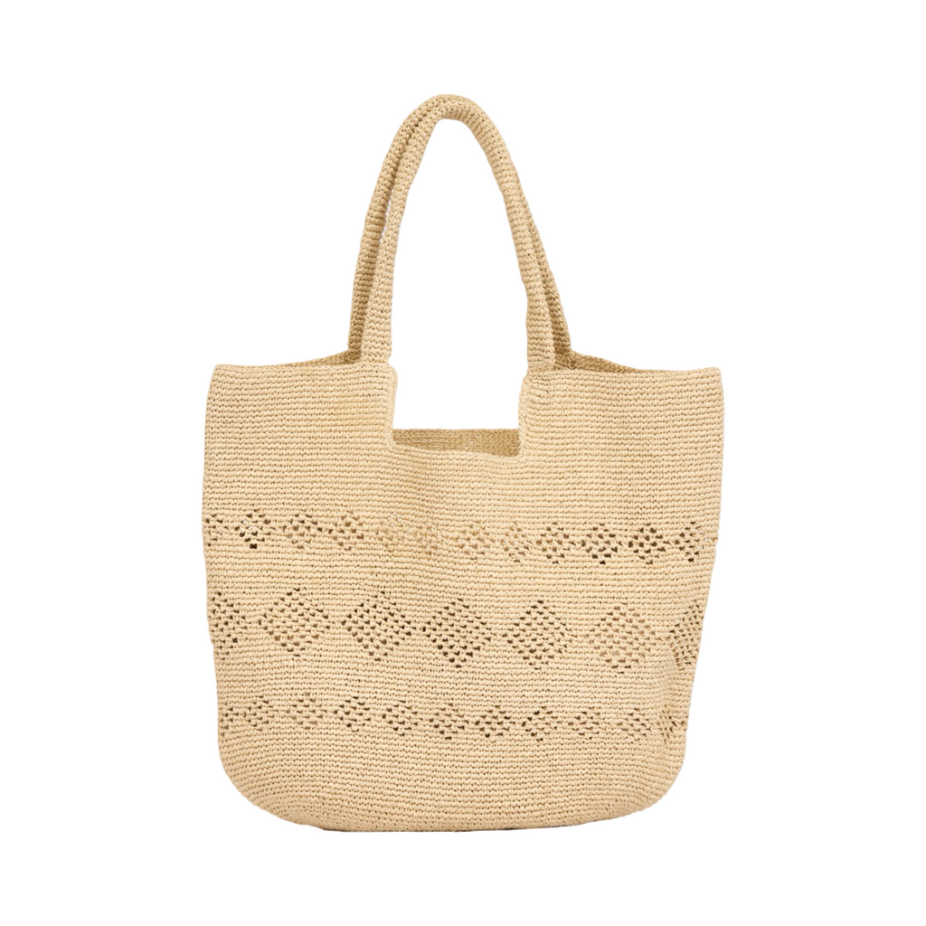 Everyday Earth – Natural Crochet Tote Bag – Beige