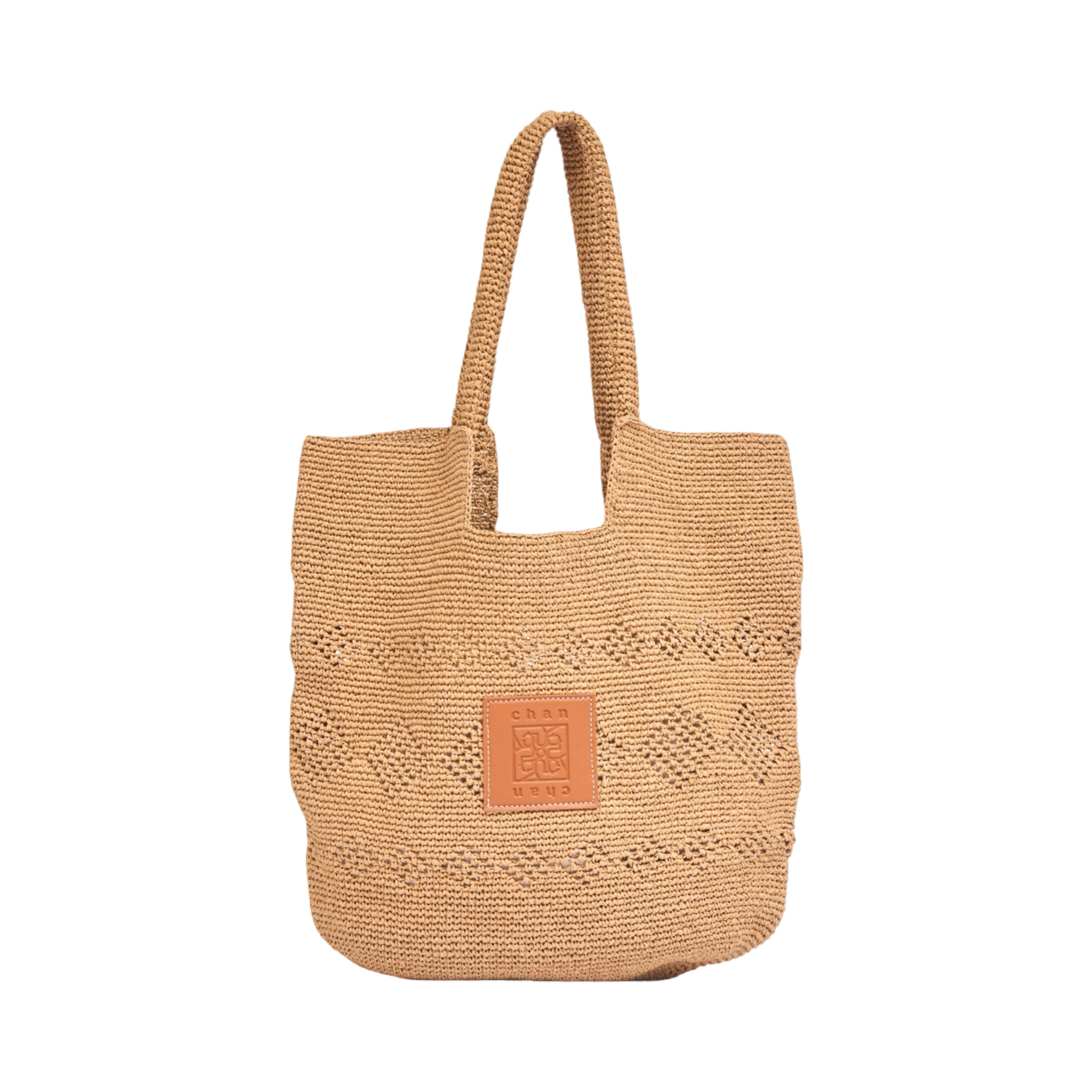 Everyday Earth – Natural Crochet Tote Bag – Brown