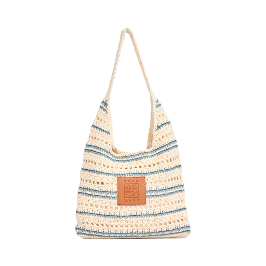 Everyday Earth – Knitted Tote Bag – Blue