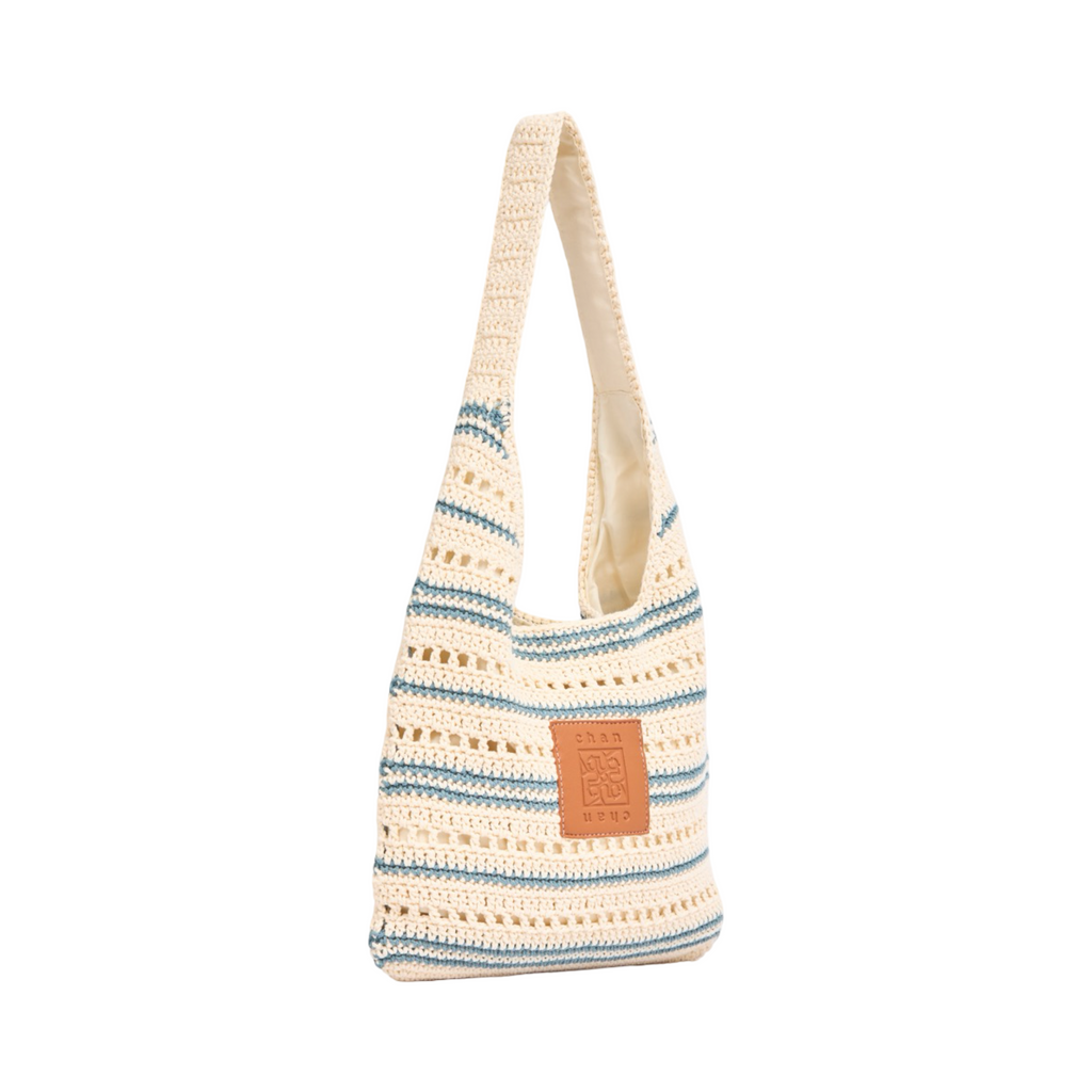 Everyday Earth – Knitted Tote Bag – Blue
