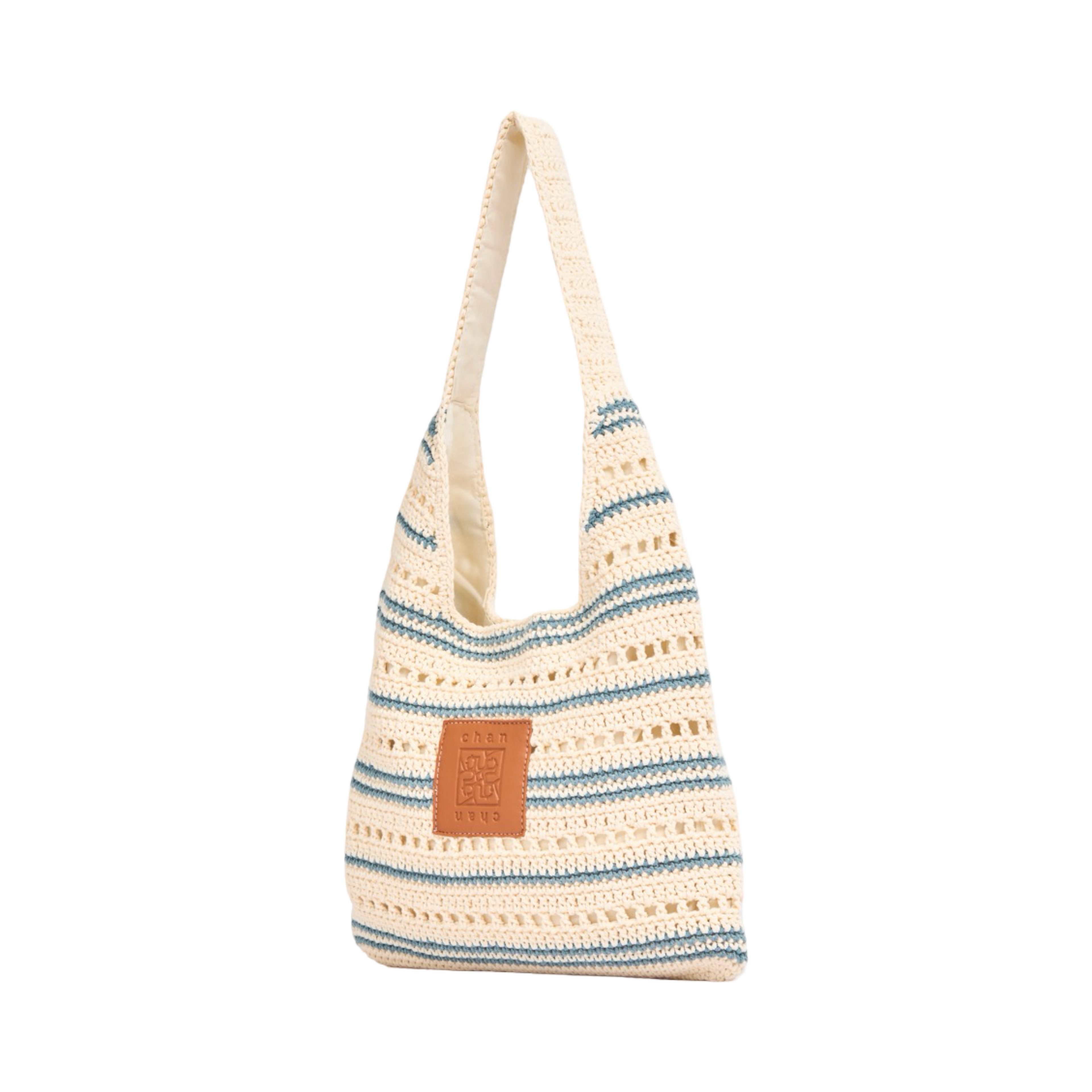 Everyday Earth – Knitted Tote Bag – Blue
