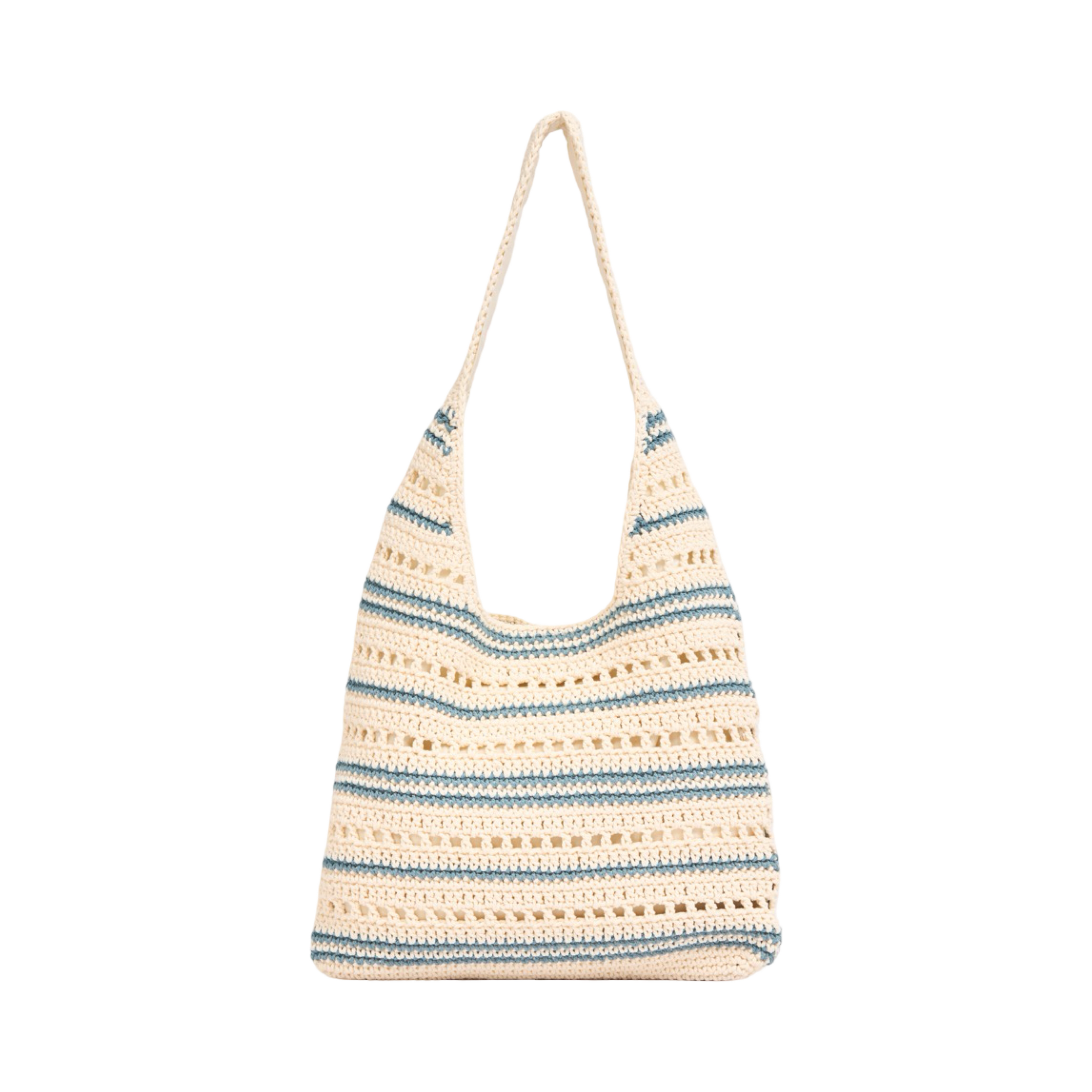 Everyday Earth – Knitted Tote Bag – Blue