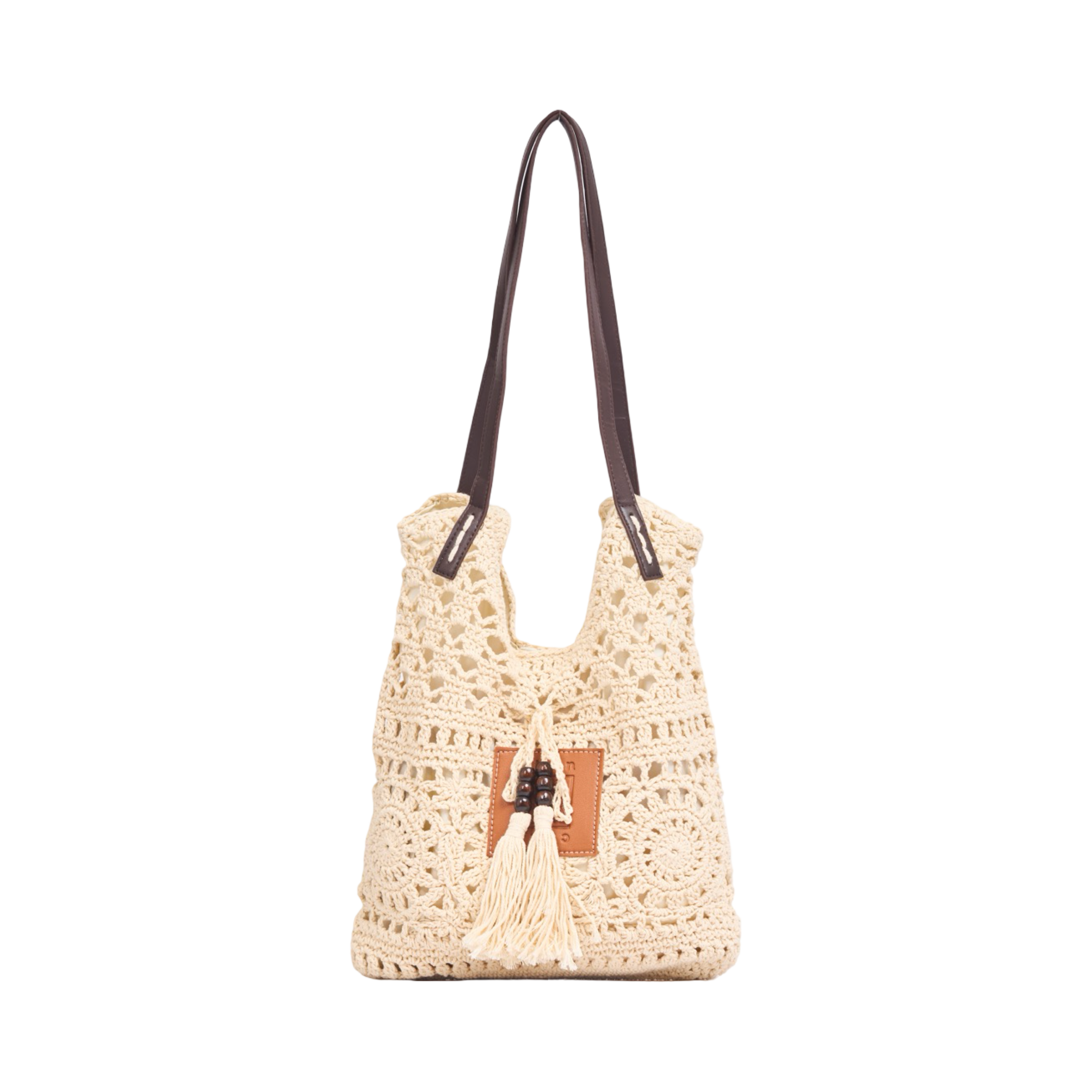 Everyday Earth – Knitted Tote Bag – Beige
