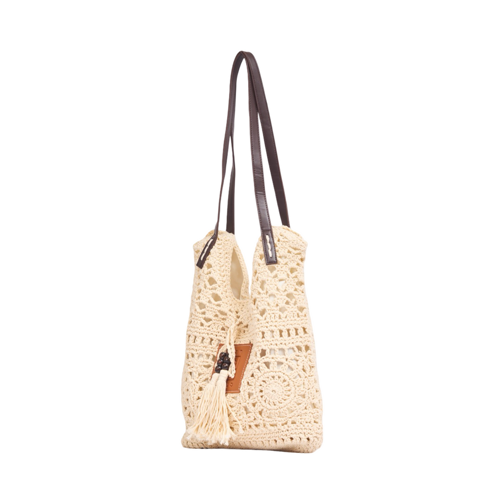 Everyday Earth – Knitted Tote Bag – Beige
