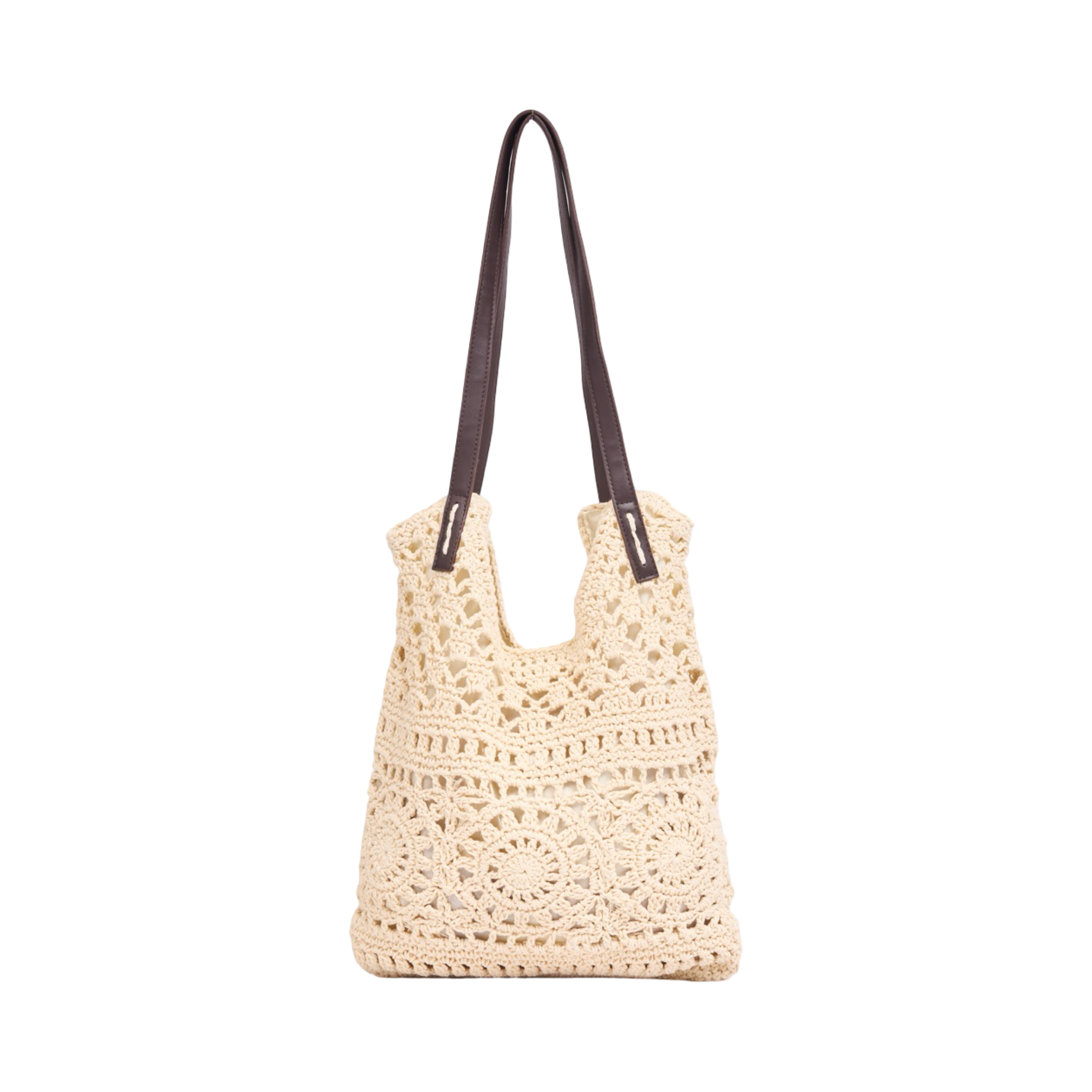 Everyday Earth – Knitted Tote Bag – Beige