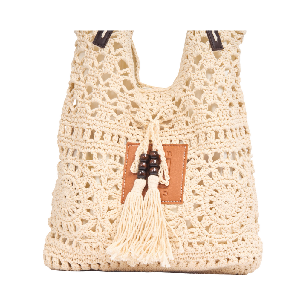 Everyday Earth – Knitted Tote Bag – Beige