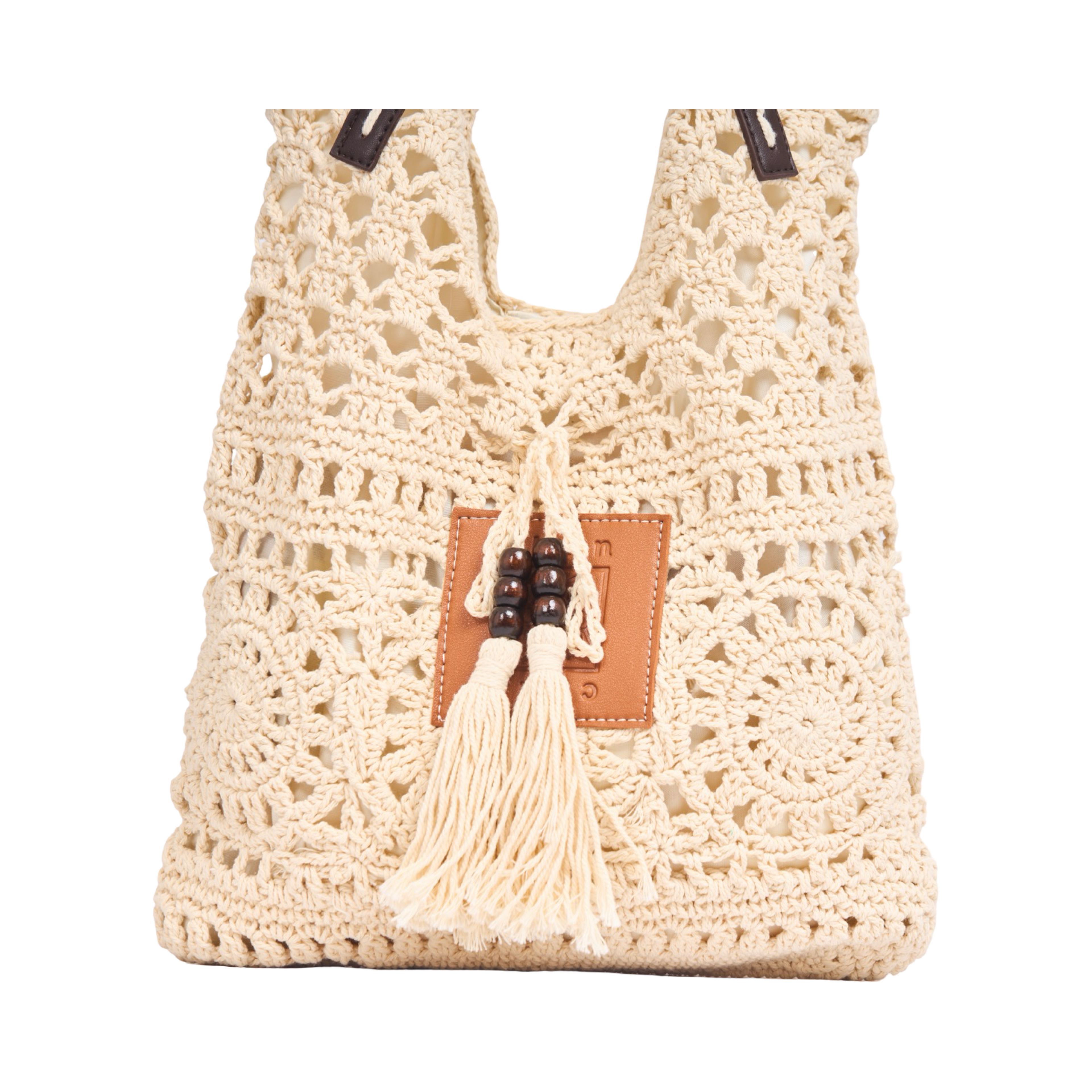 Everyday Earth – Knitted Tote Bag – Beige
