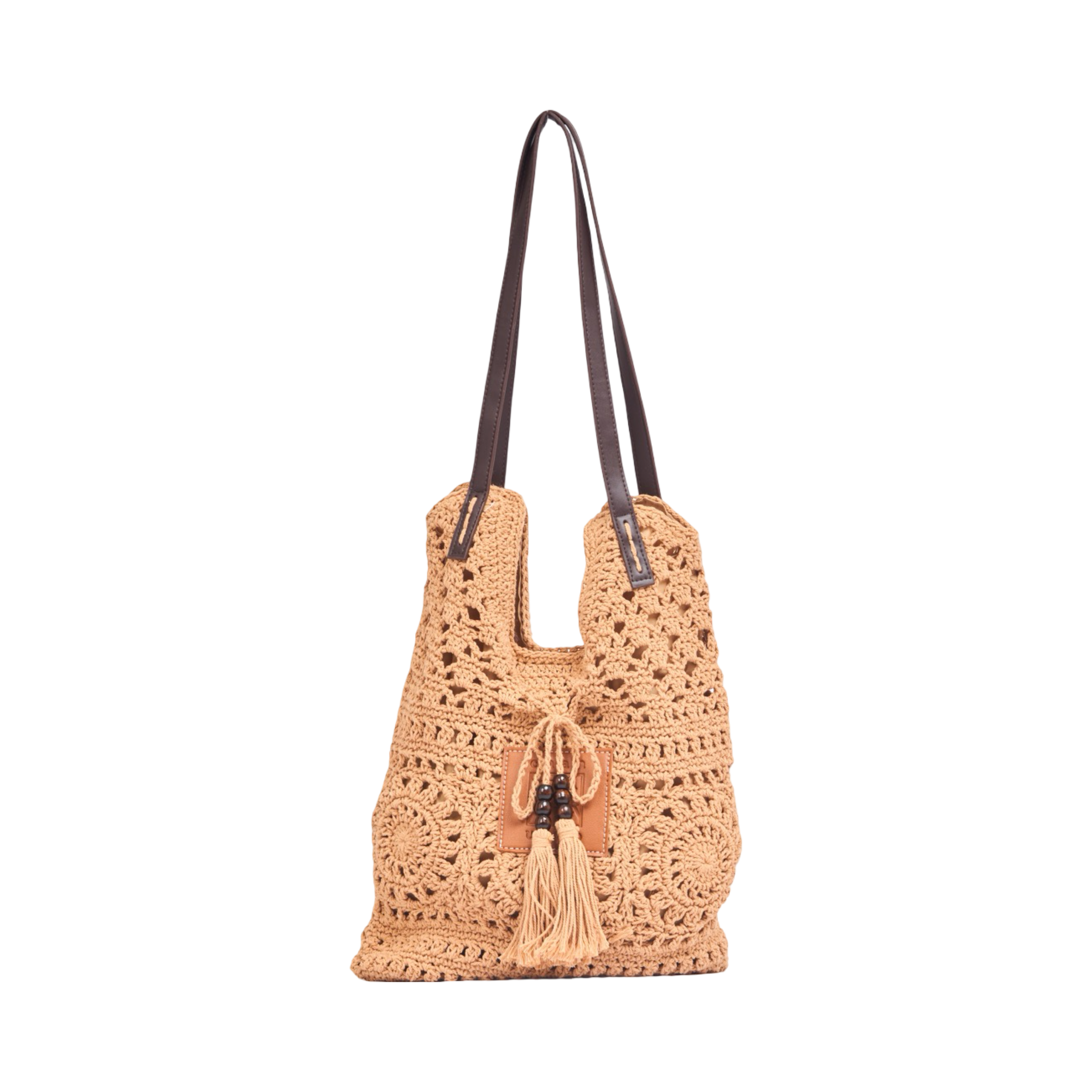 Everyday Earth – Knitted Tote Bag – Brown