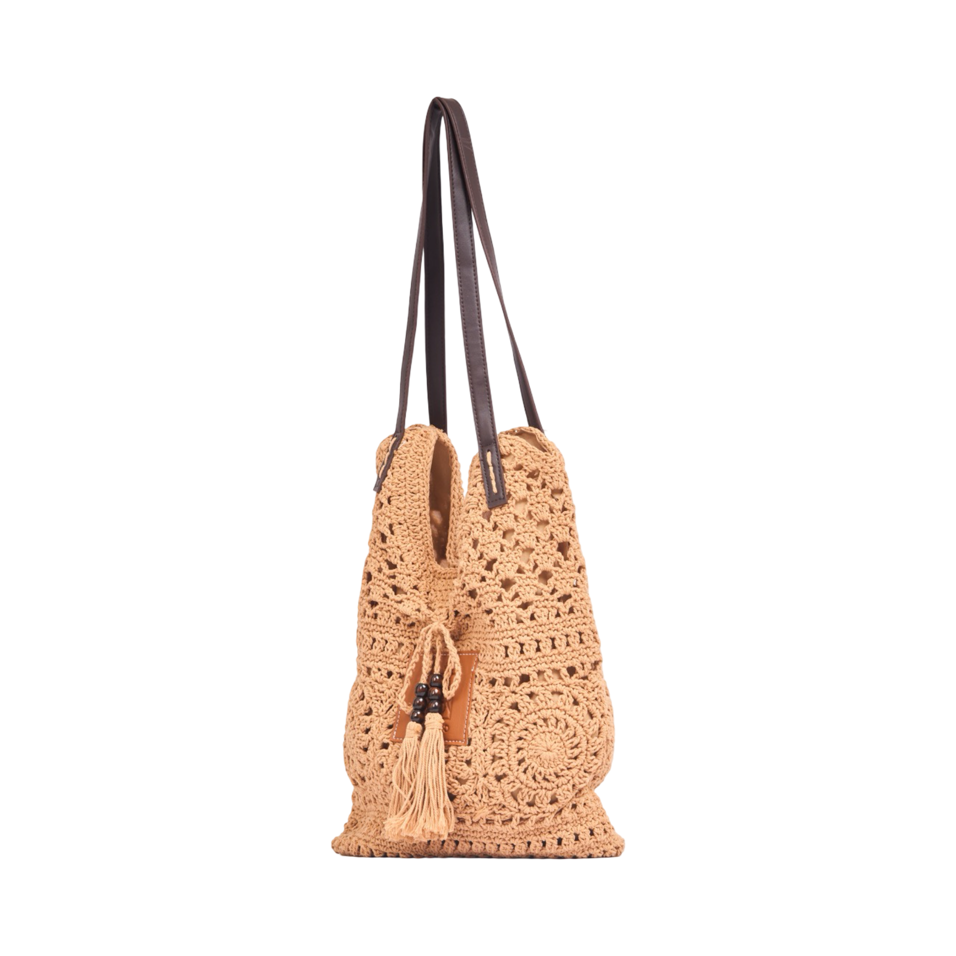 Everyday Earth – Knitted Tote Bag – Brown