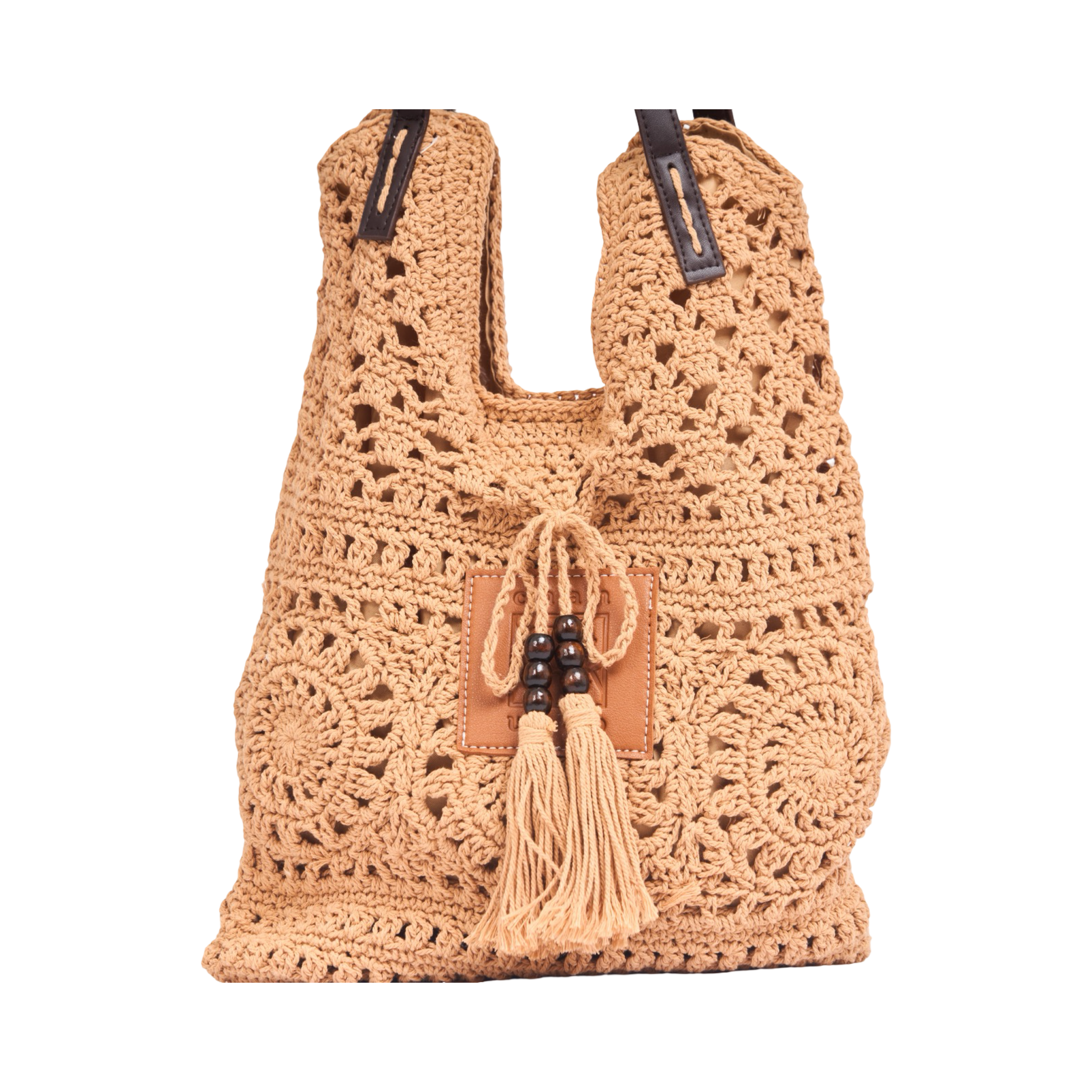 Everyday Earth – Knitted Tote Bag – Brown