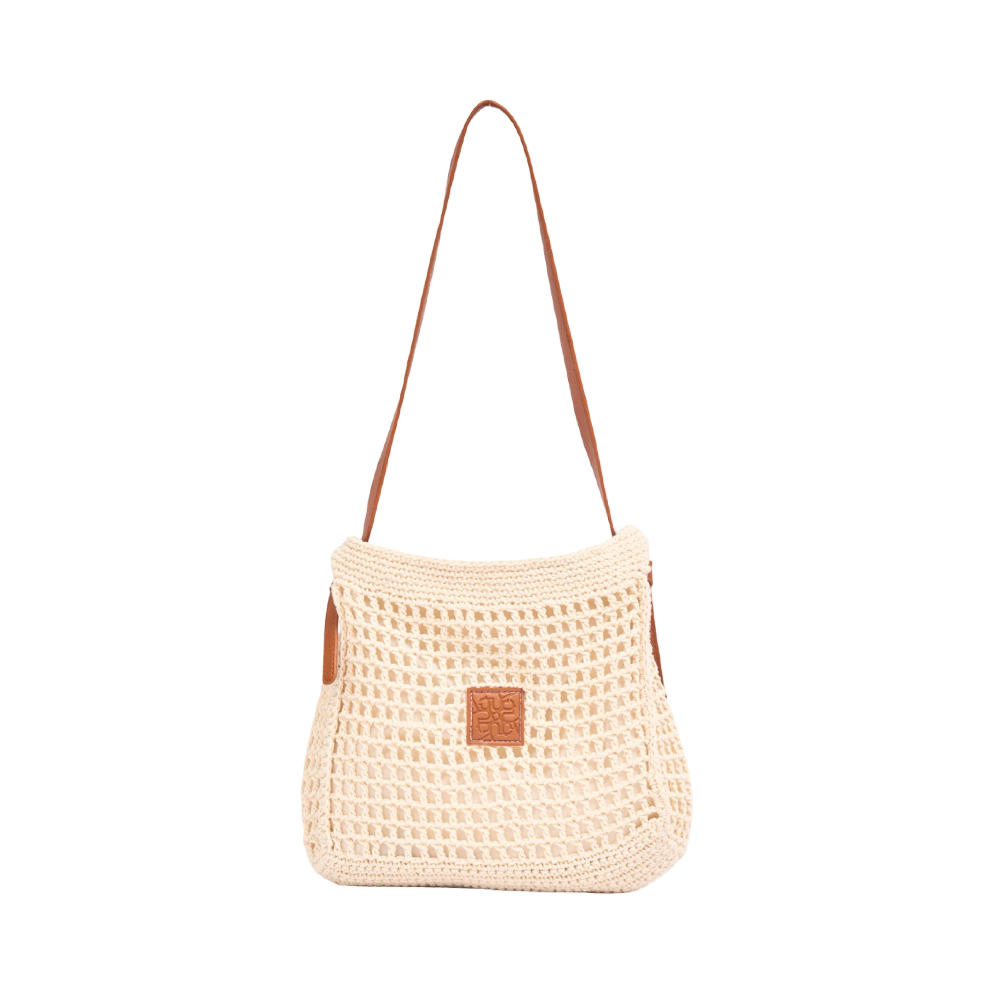 Everyday Earth – Knitted Tote Bag – Beige