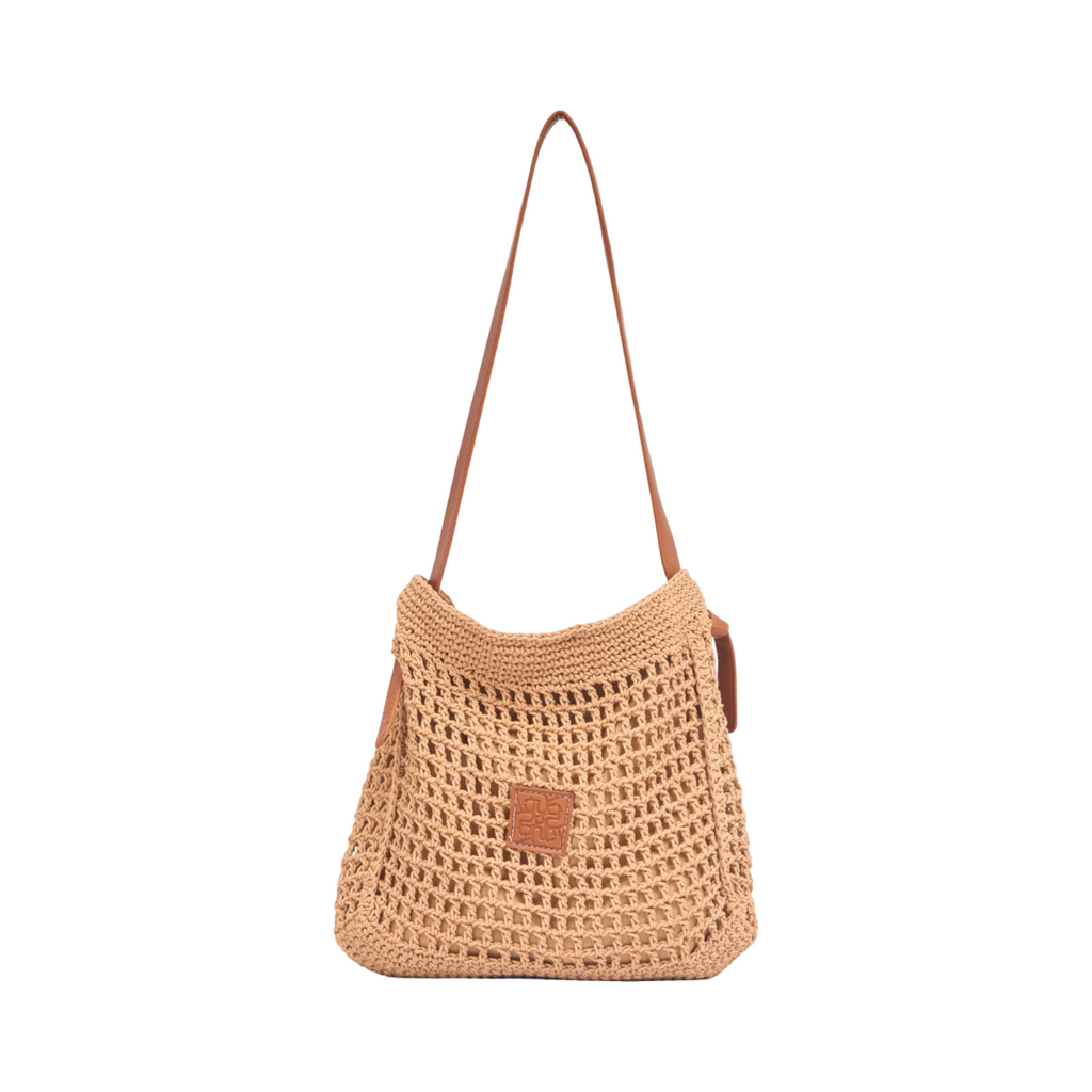 Everyday Earth – Knitted Tote Bag – Brown