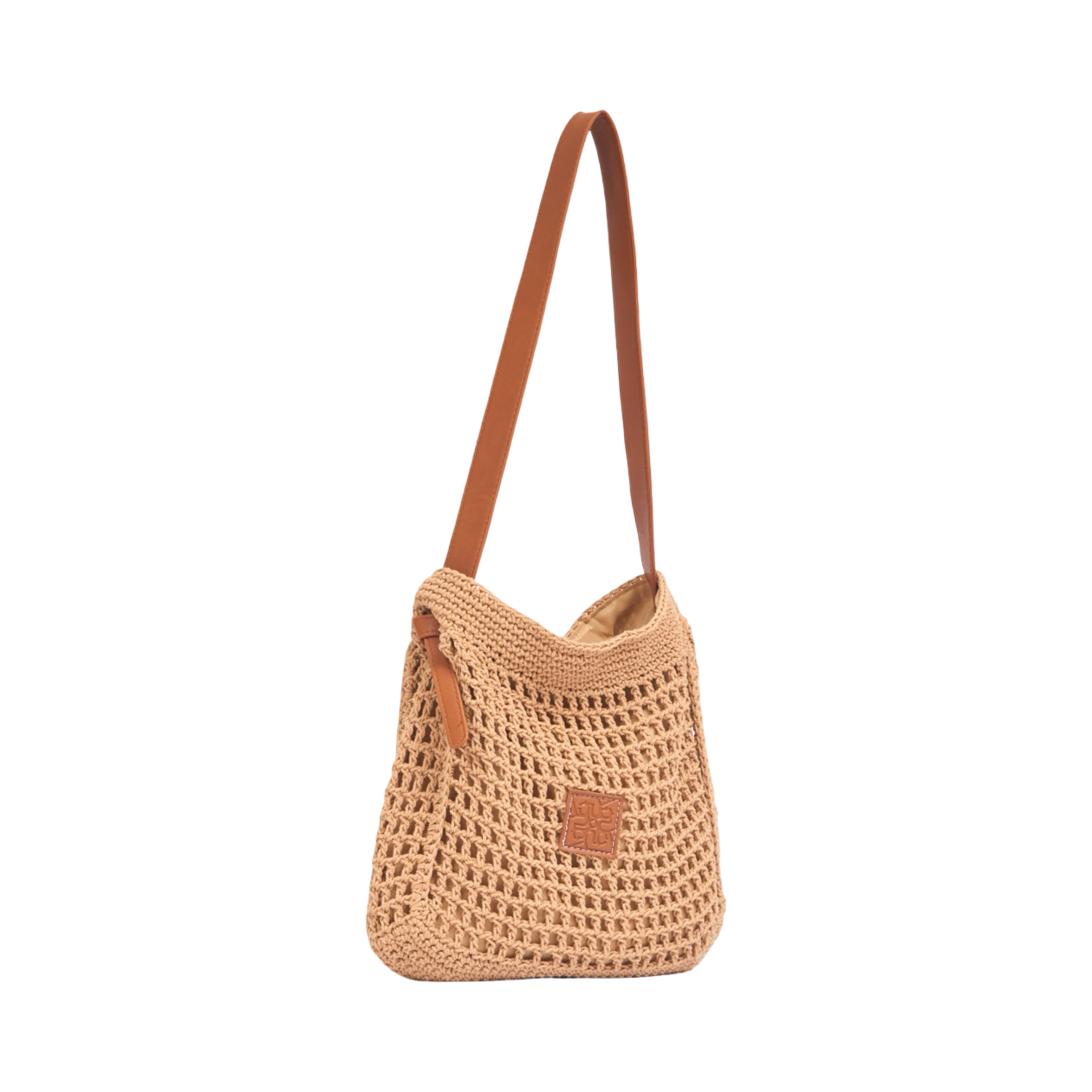 Everyday Earth – Knitted Tote Bag – Brown