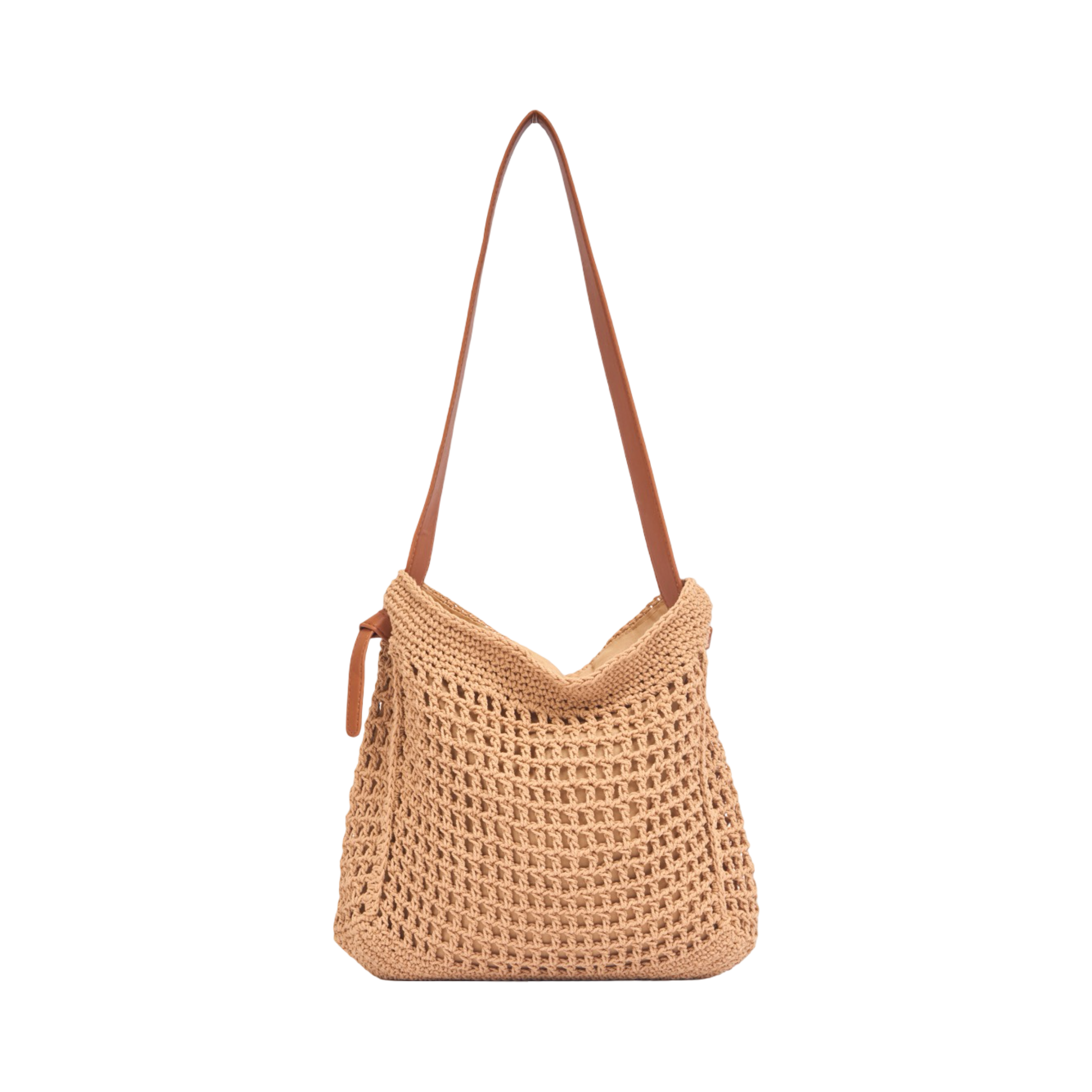 Everyday Earth – Knitted Tote Bag – Brown