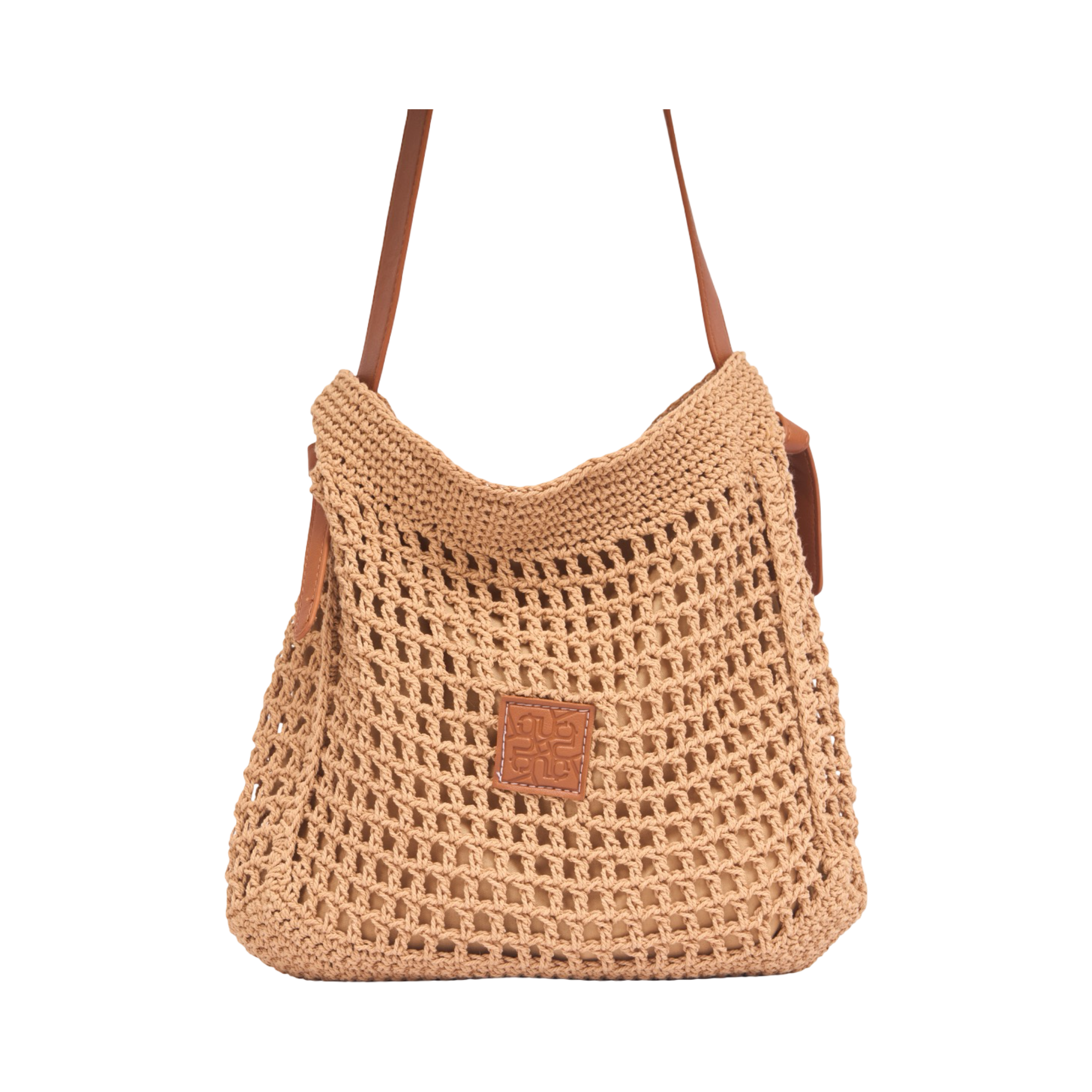 Everyday Earth – Knitted Tote Bag – Brown