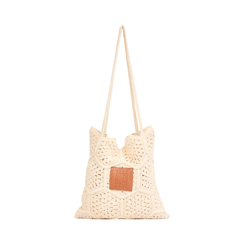 Everyday Earth – Knitted Tote Bag – Beige