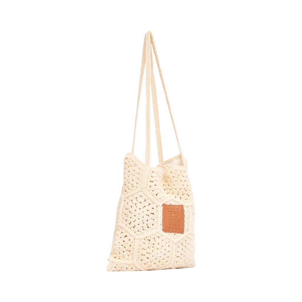 Everyday Earth – Knitted Tote Bag – Beige