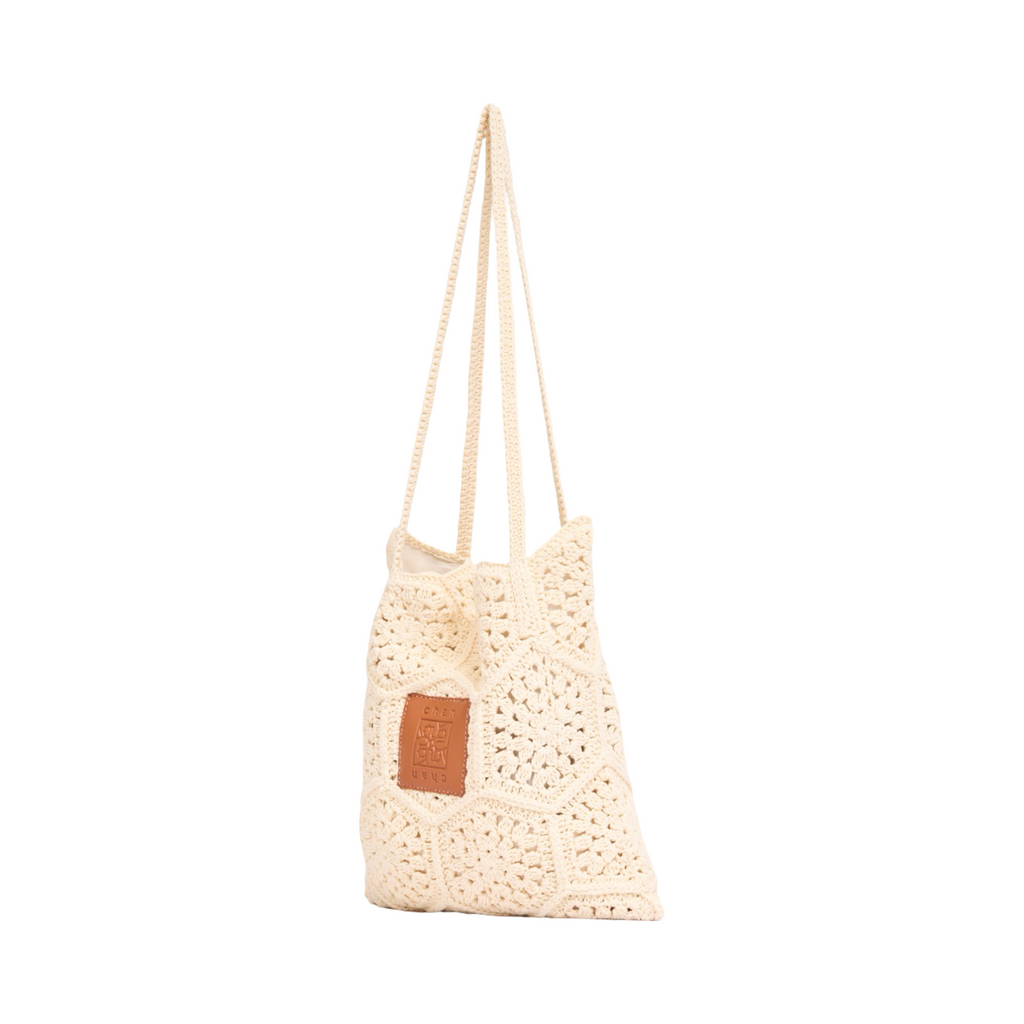 Everyday Earth – Knitted Tote Bag – Beige