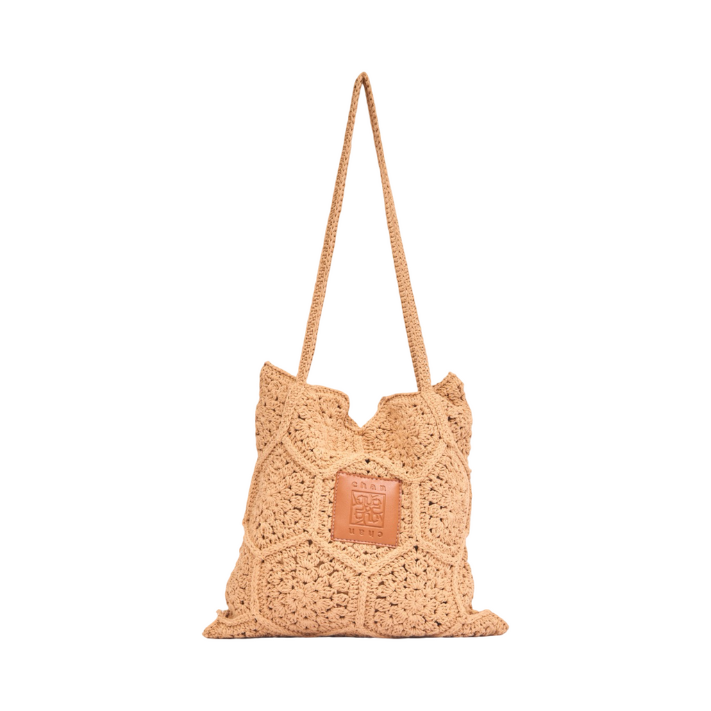 Everyday Earth – Knitted Tote Bag – Brown