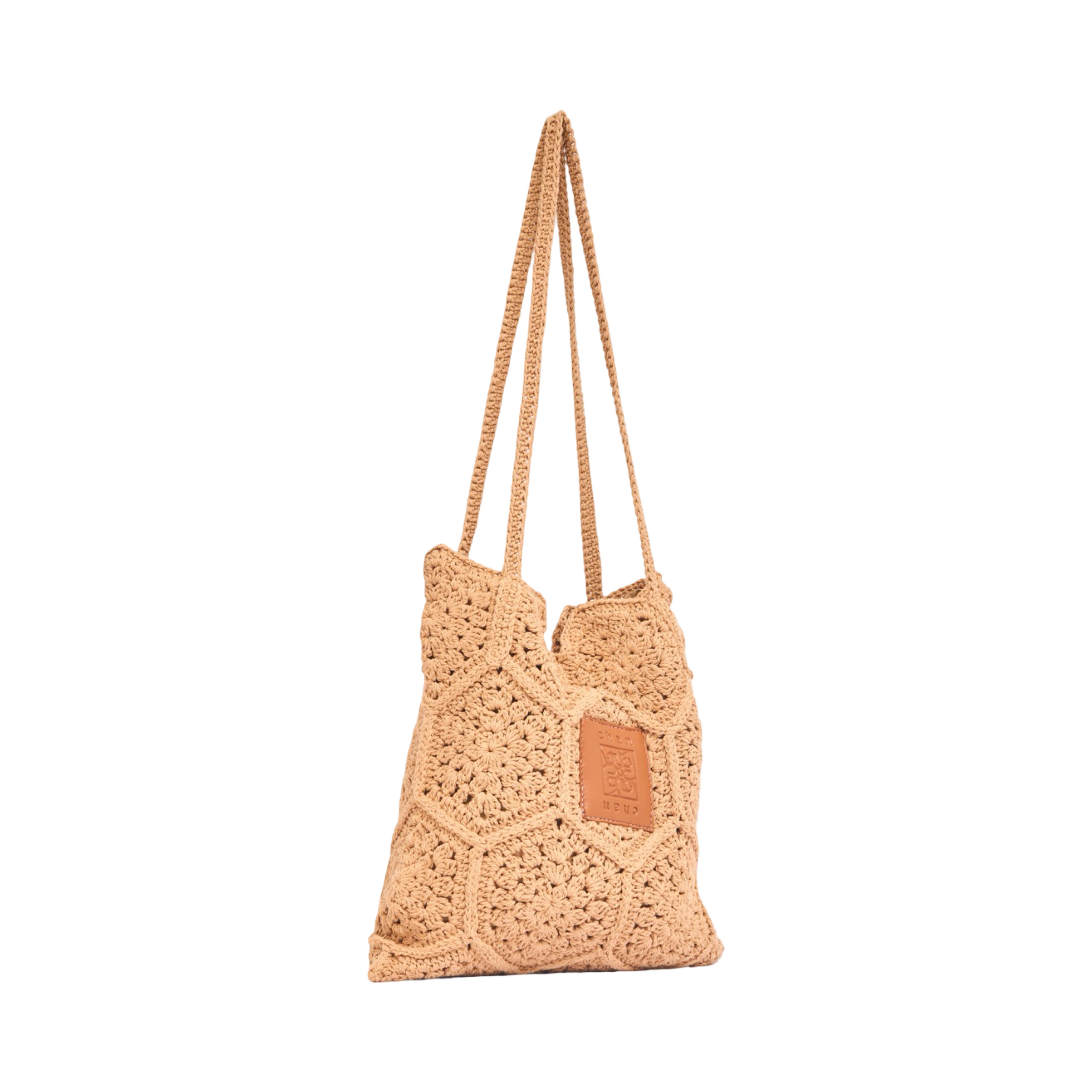 Everyday Earth – Knitted Tote Bag – Brown