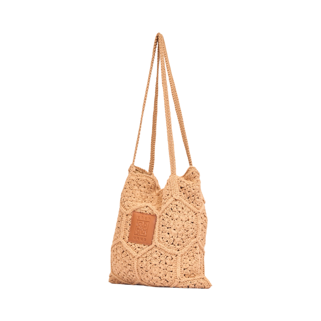 Everyday Earth – Knitted Tote Bag – Brown
