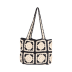 Everyday Earth – Knitted Tote Bag – Black