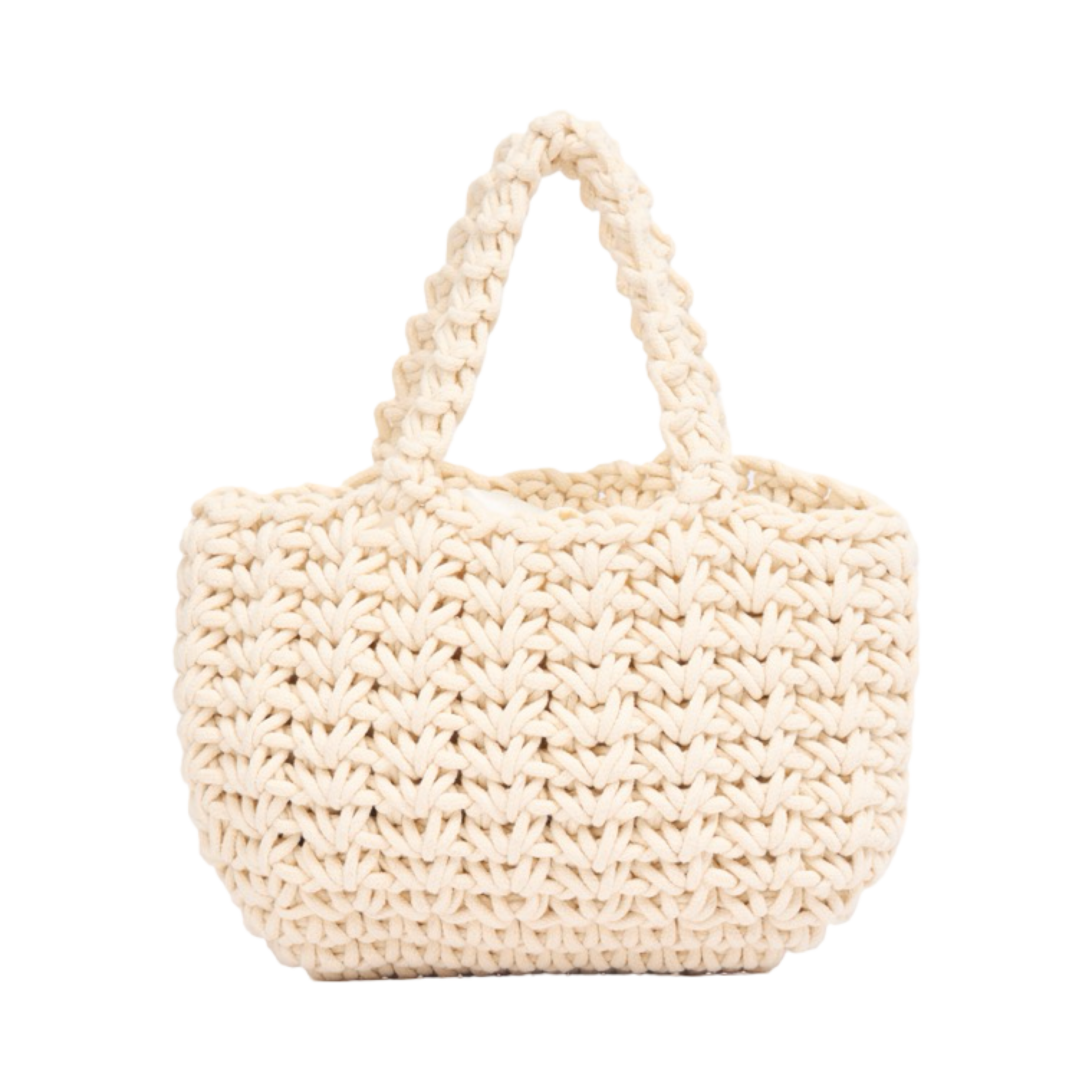 Everyday Earth – Knitted Mini Bag – Beige