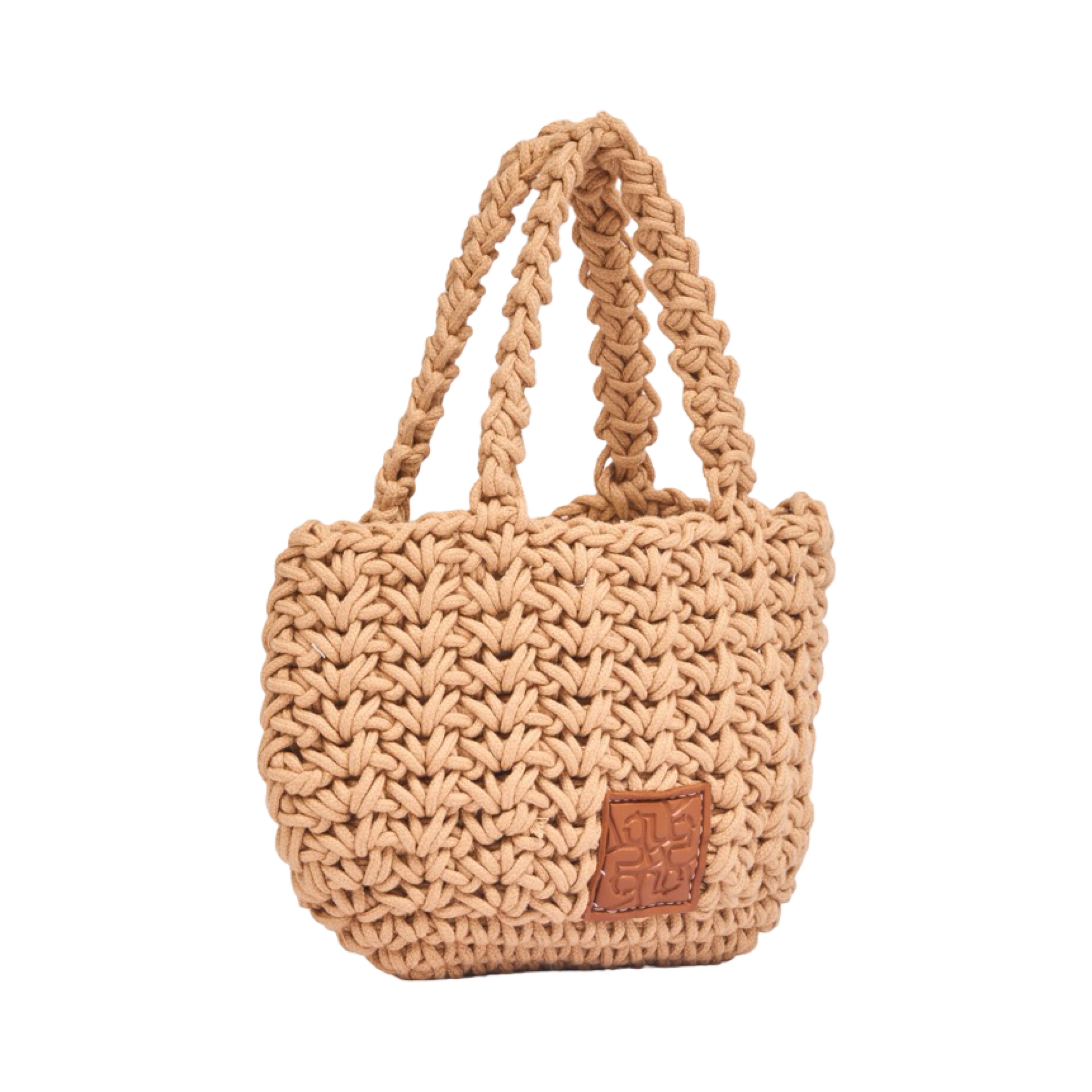 Everyday Earth – Knitted Mini Bag – Brown