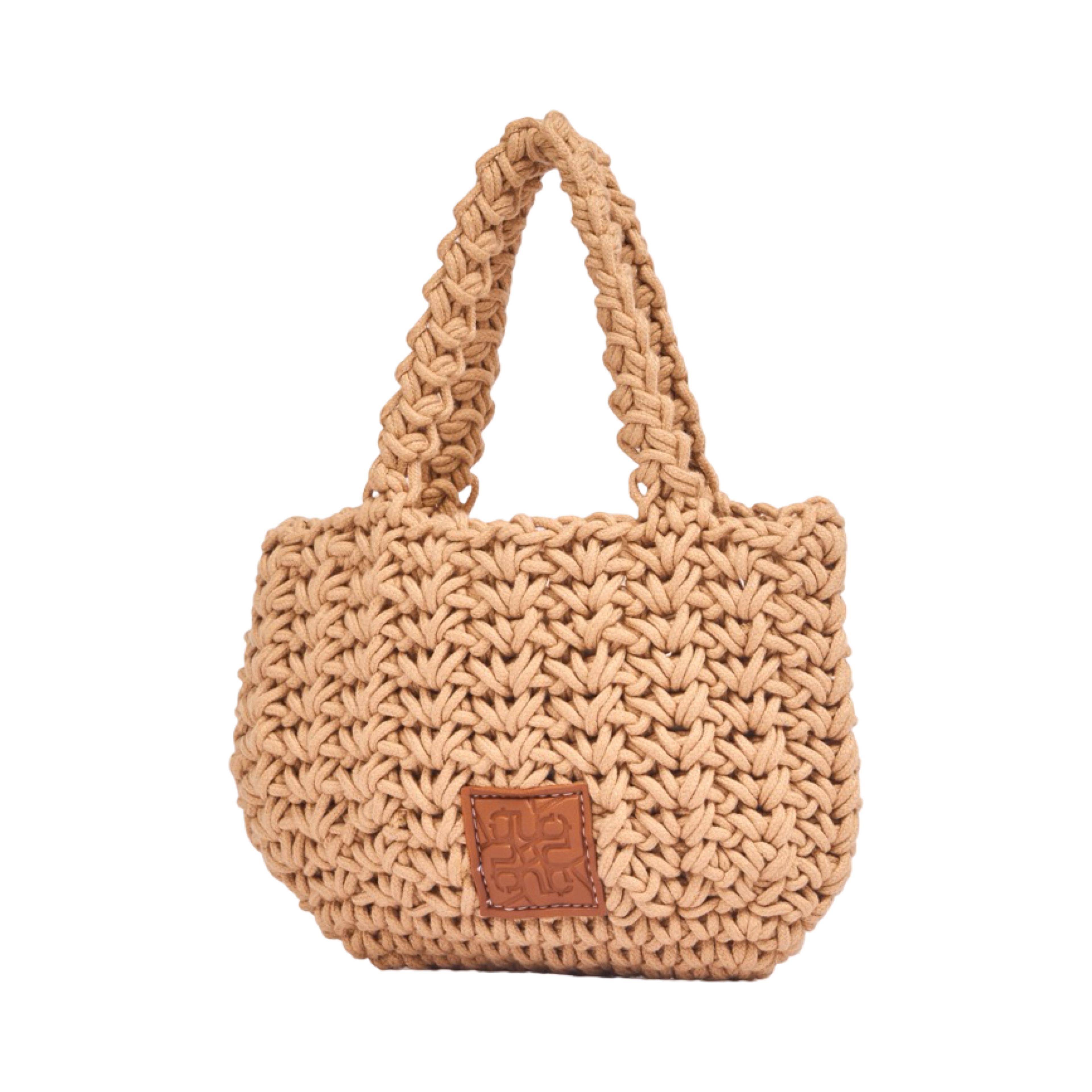 Everyday Earth – Knitted Mini Bag – Brown