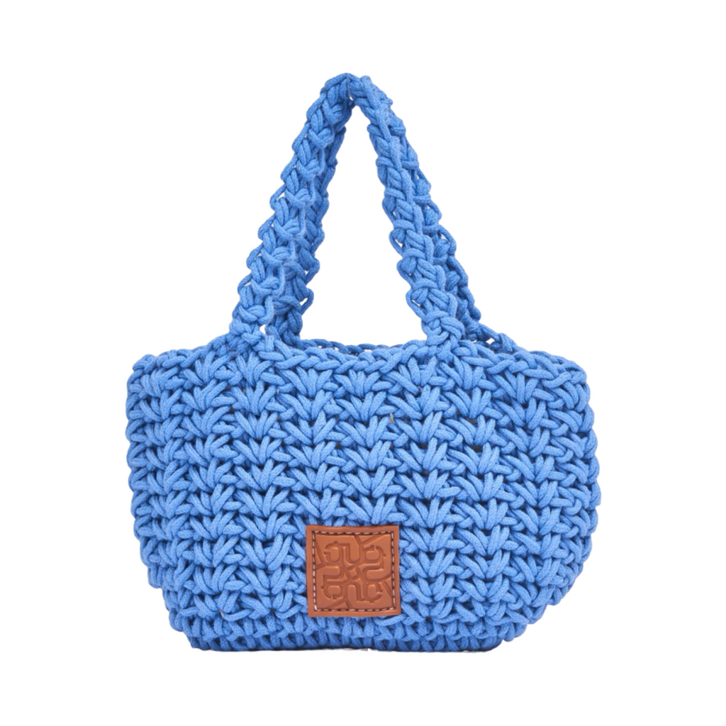 Everyday Earth – Knitted Mini Bag – Blue