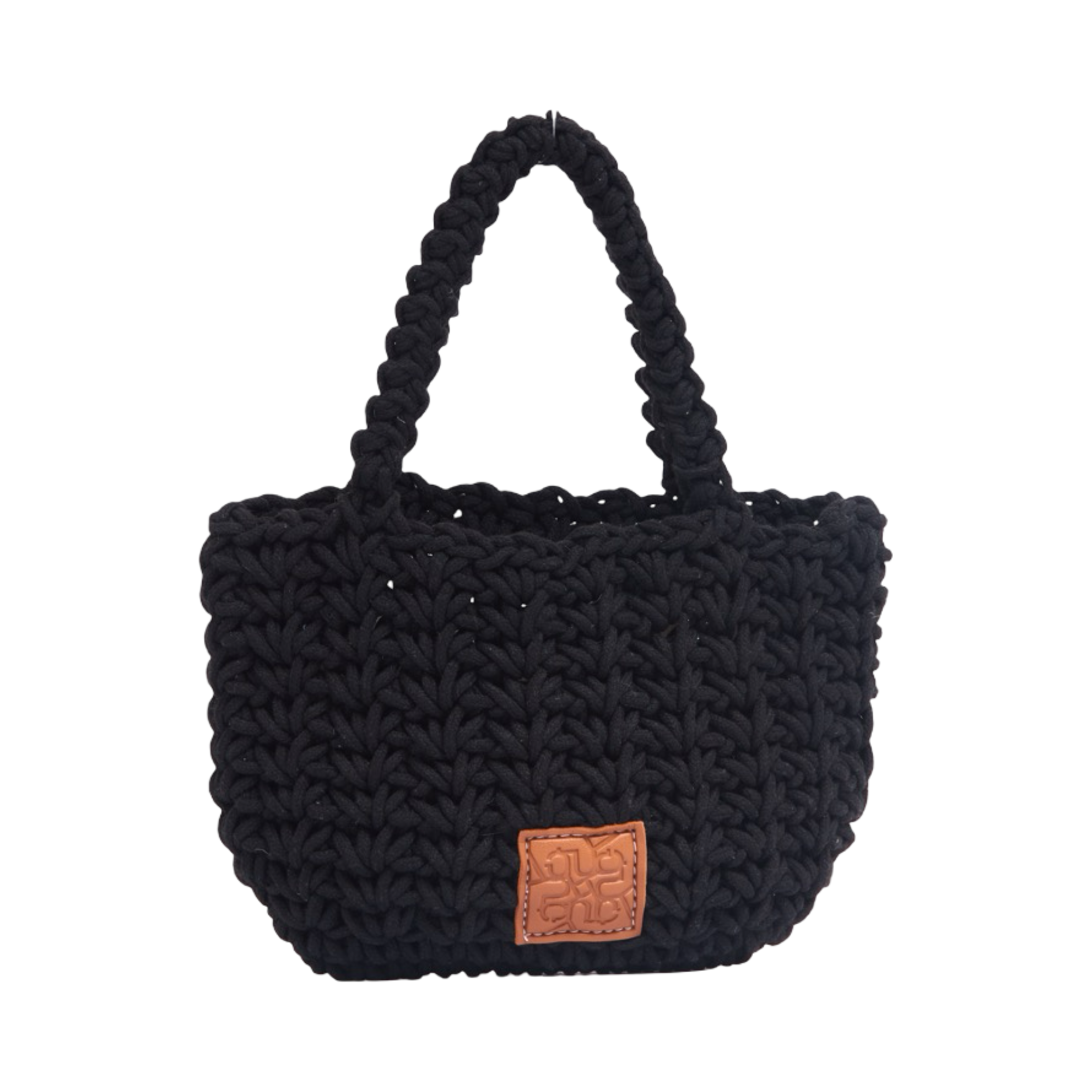 Everyday Earth – Knitted Mini Bag – Black